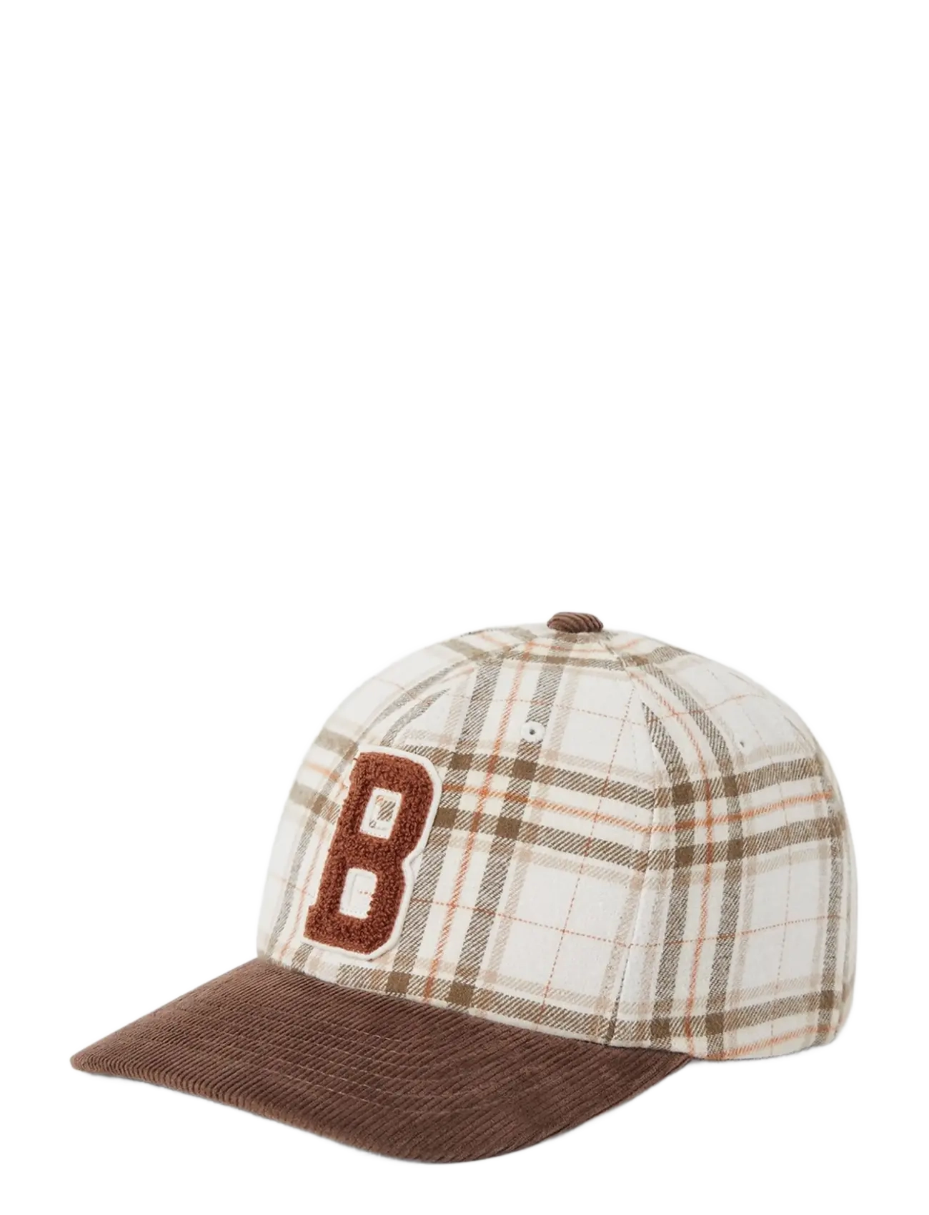 WHITECAP PLAID/BROWN CORDUROY