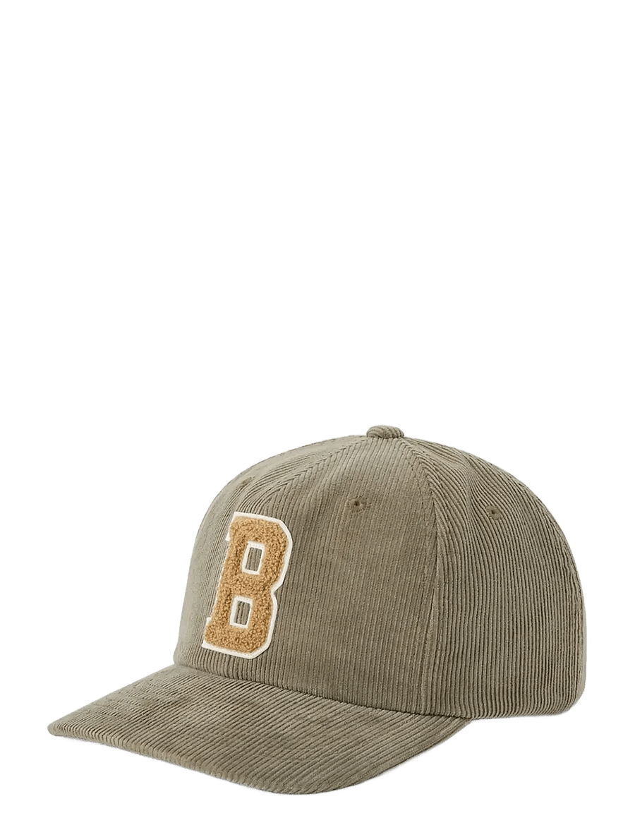 Brixton - Big B Mp Adj - nokamütsid - dark olive corduroy - 0