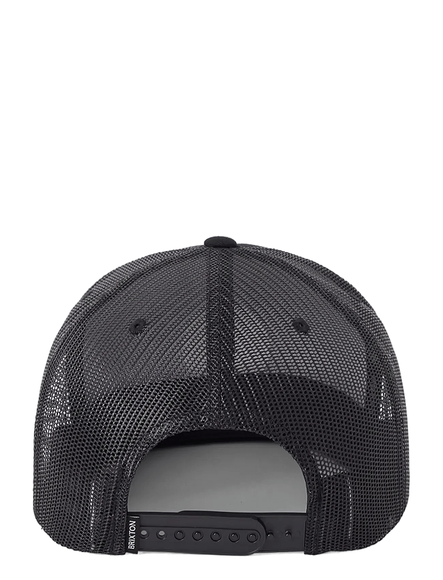 Brixton - Oath Mp Trucker Hat - kepsar - black/black/black - 1