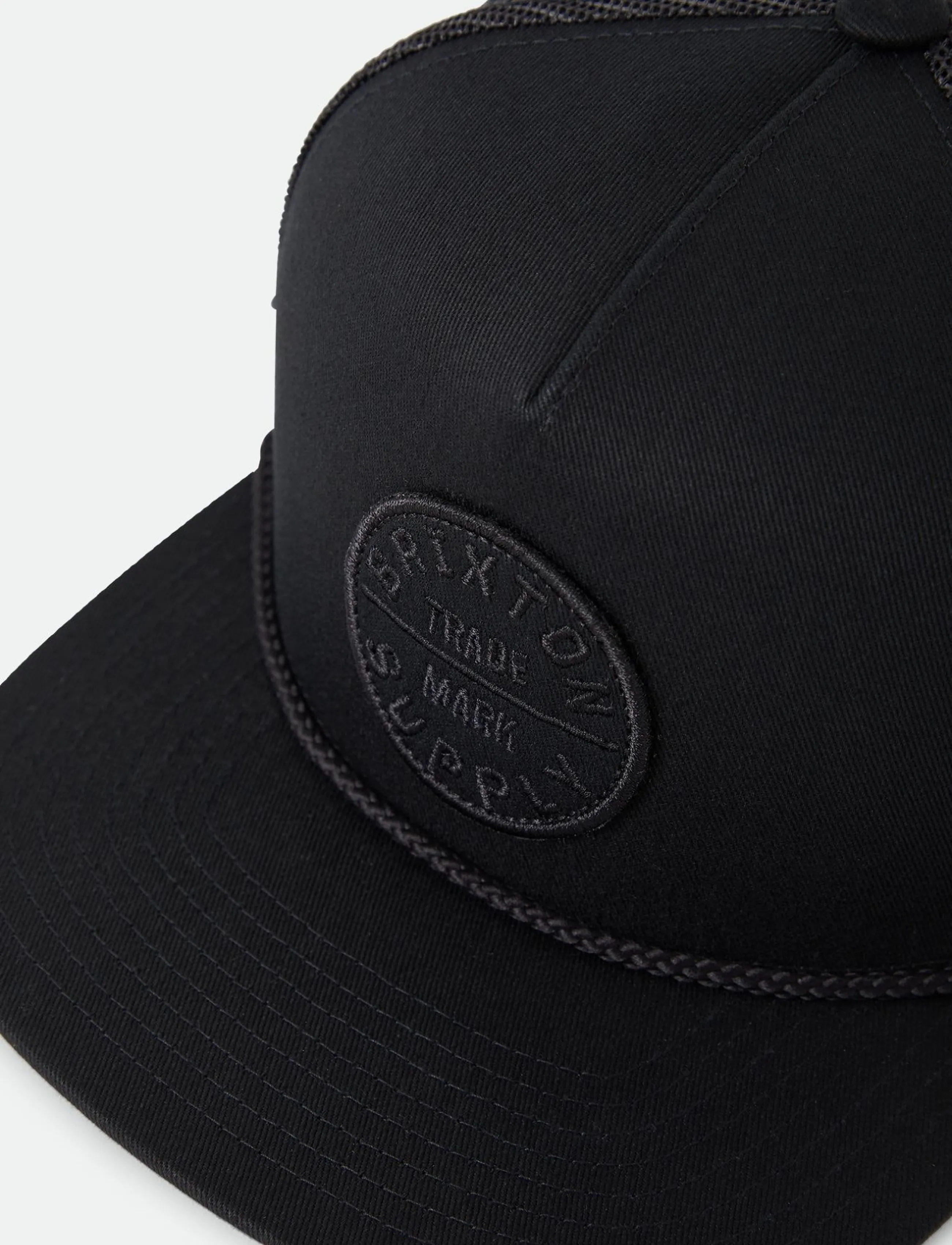 Brixton - Oath Mp Trucker Hat - kasketter - black/black/black - 2