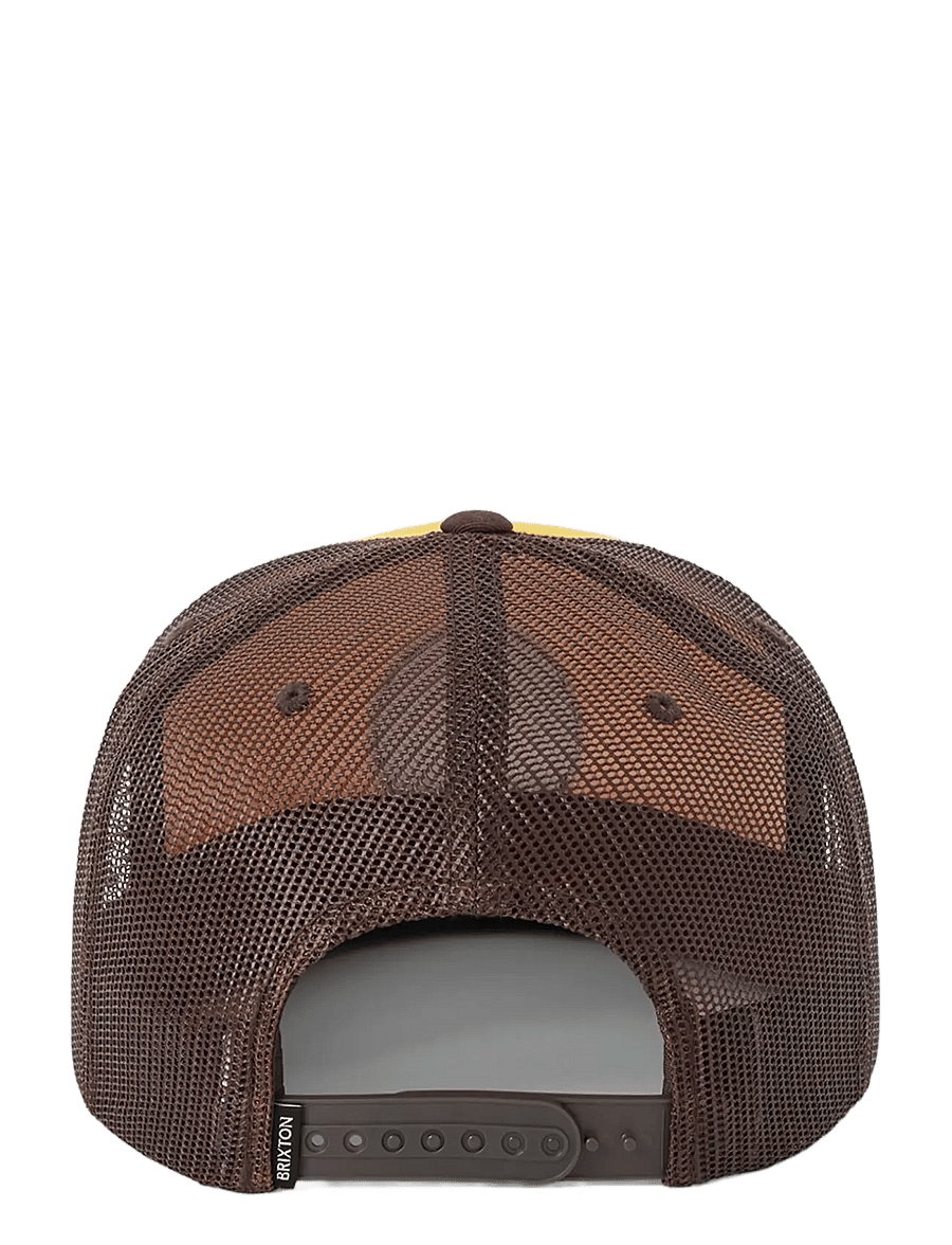 Brixton - Oath Mp Trucker Hat - czapki - golden hour/coco - 1