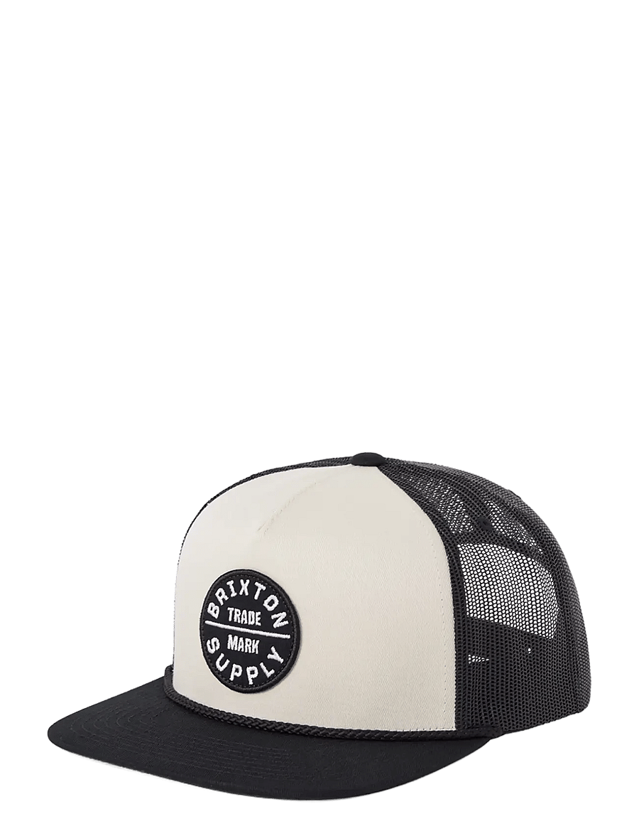 Brixton - Oath Mp Trucker Hat - kepsar - whitecap/black - 0