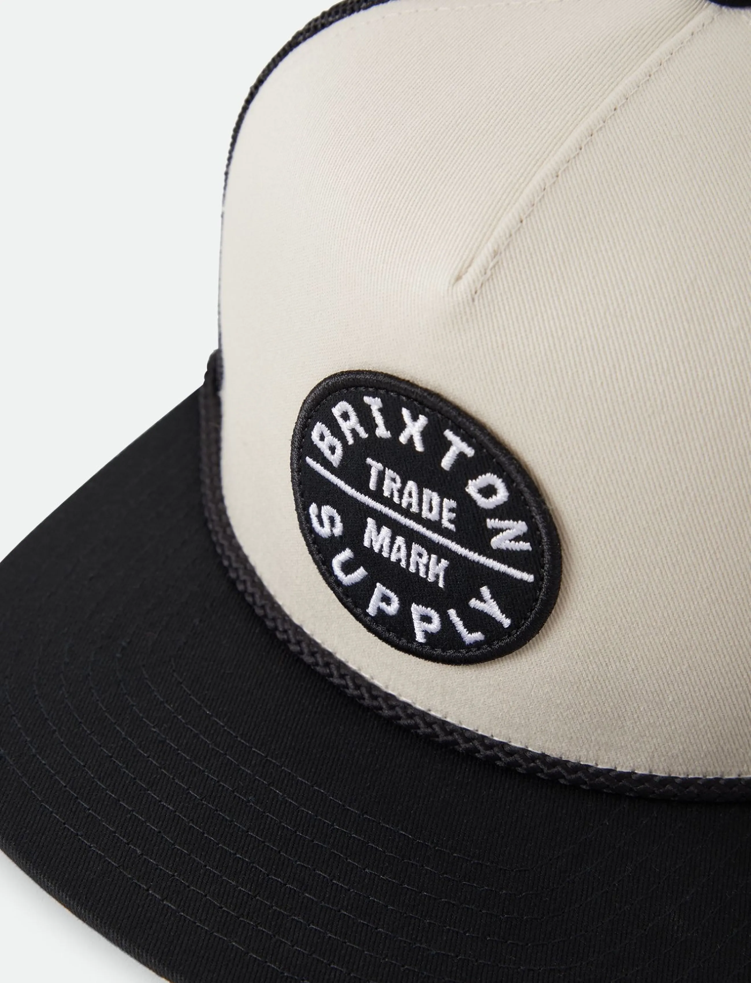 Brixton - Oath Mp Trucker Hat - kepsar - whitecap/black - 2