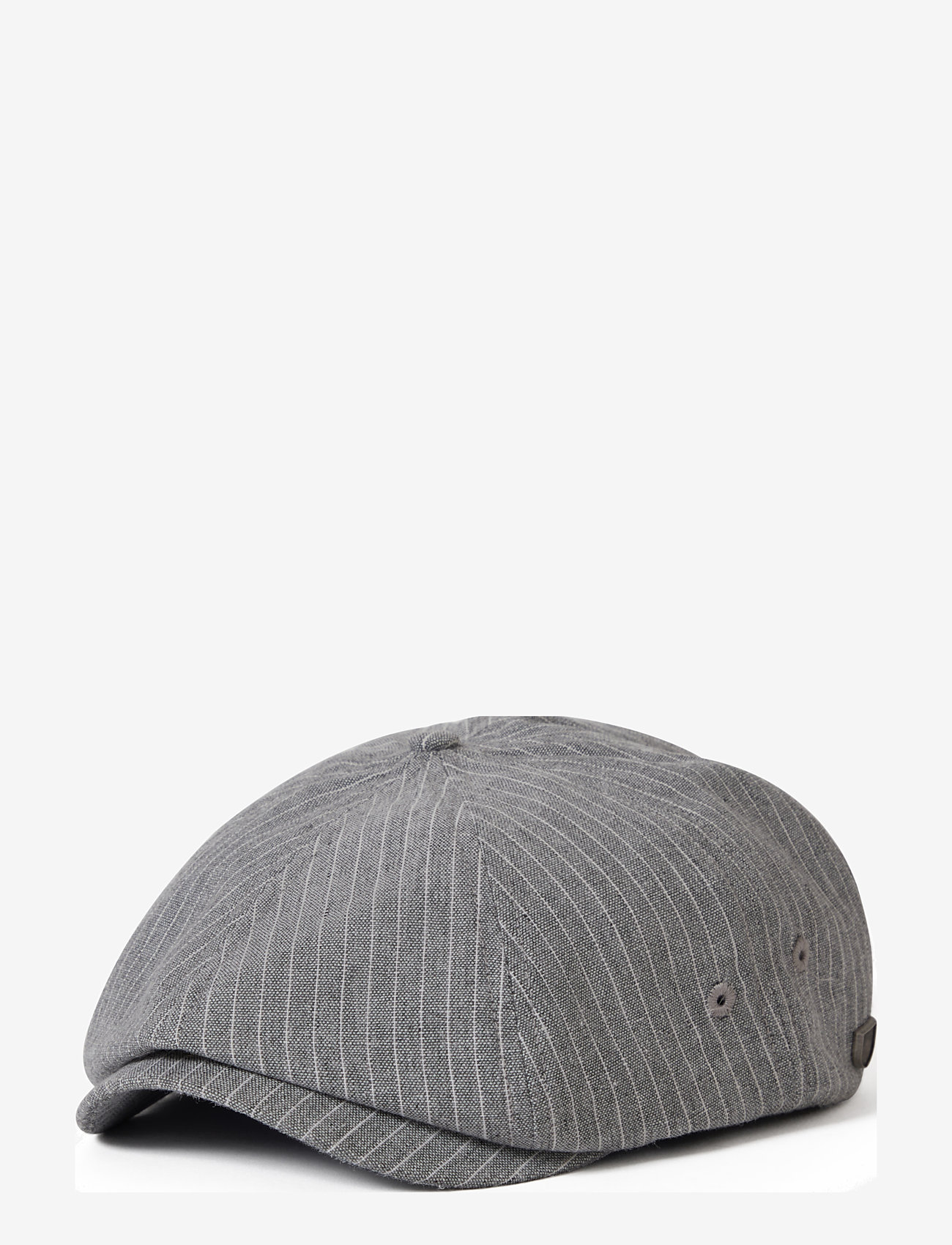 Brixton - Brood Lw Snap Cap - light grey/white stripe chambr - 0