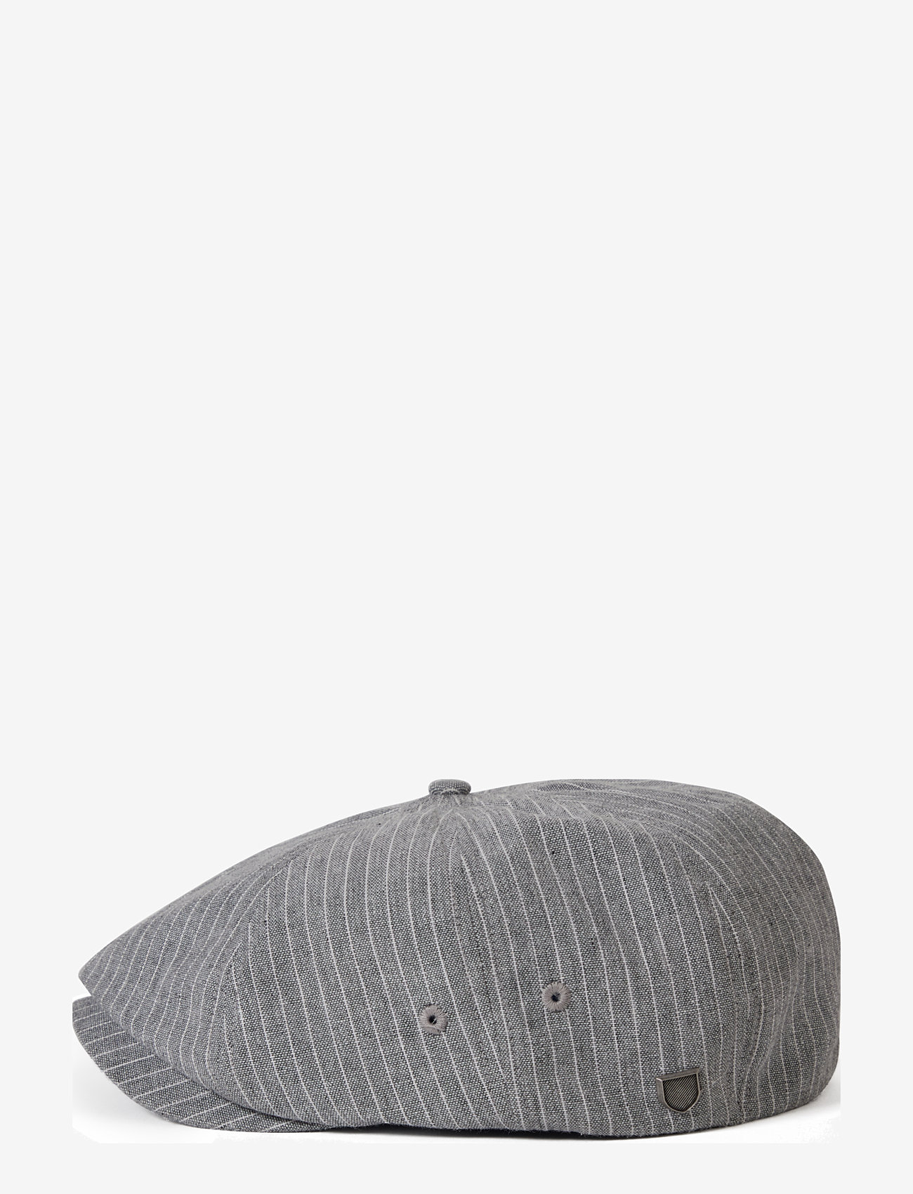 Brixton - Brood Lw Snap Cap - light grey/white stripe chambr - 1
