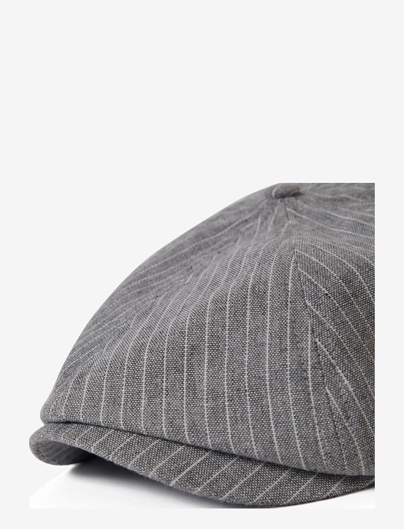 Brixton - Brood Lw Snap Cap - light grey/white stripe chambr - 2