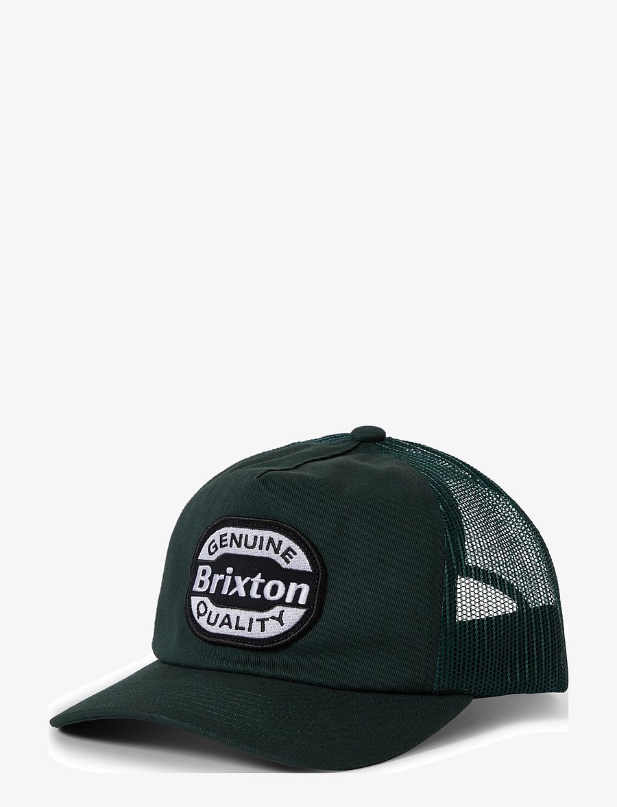 Brixton - Keaton Mp Trucker Hat - deep forest/deep forest - 0