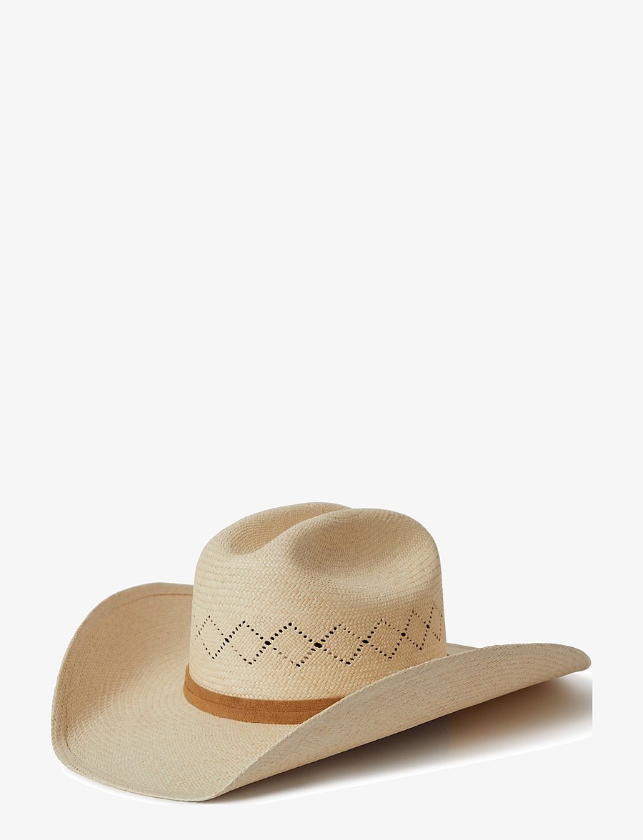 Brixton - Laredo Panama Straw Cowboy Hat - catalina sand - 1