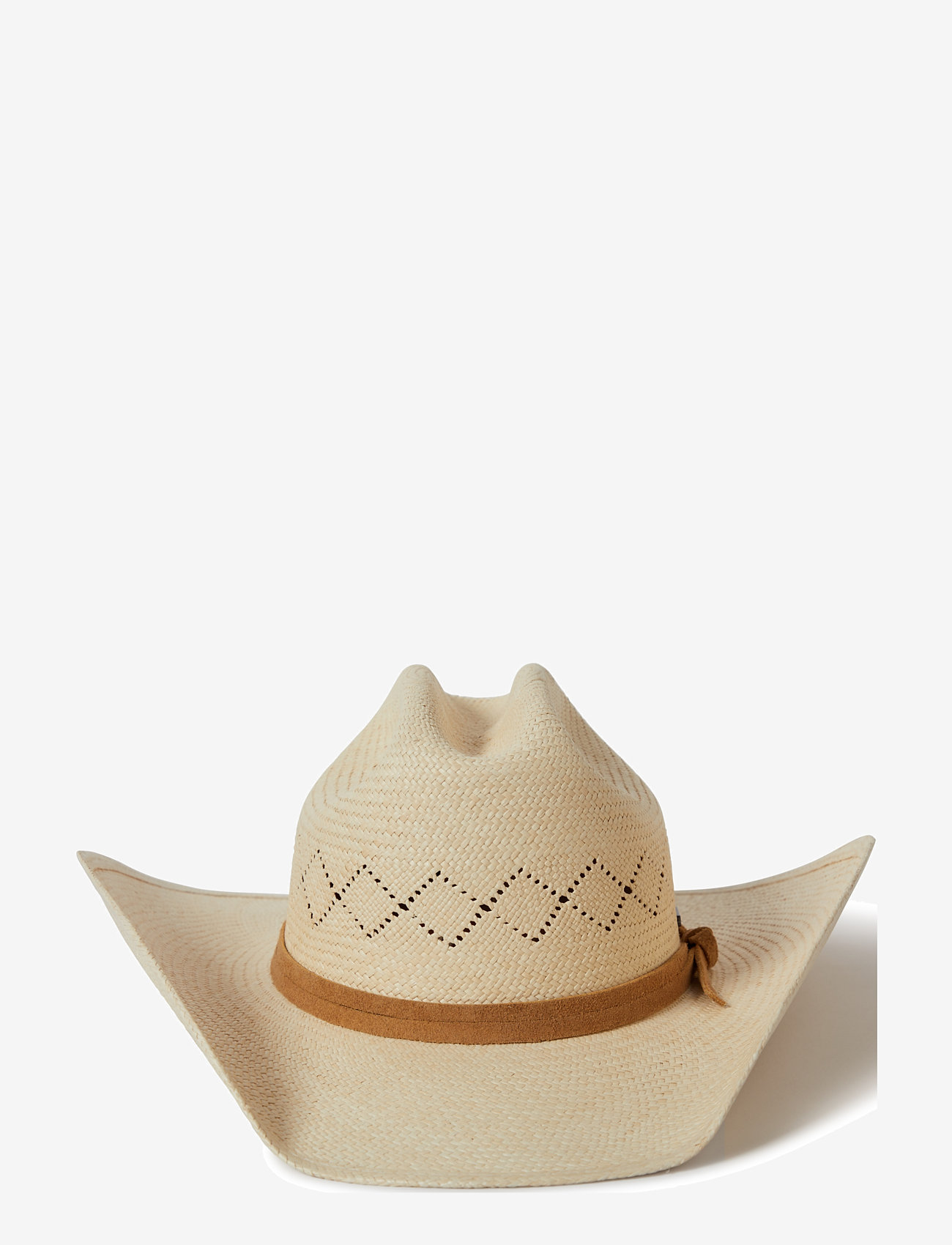 Brixton - Laredo Panama Straw Cowboy Hat - huer & handsker - catalina sand - 2