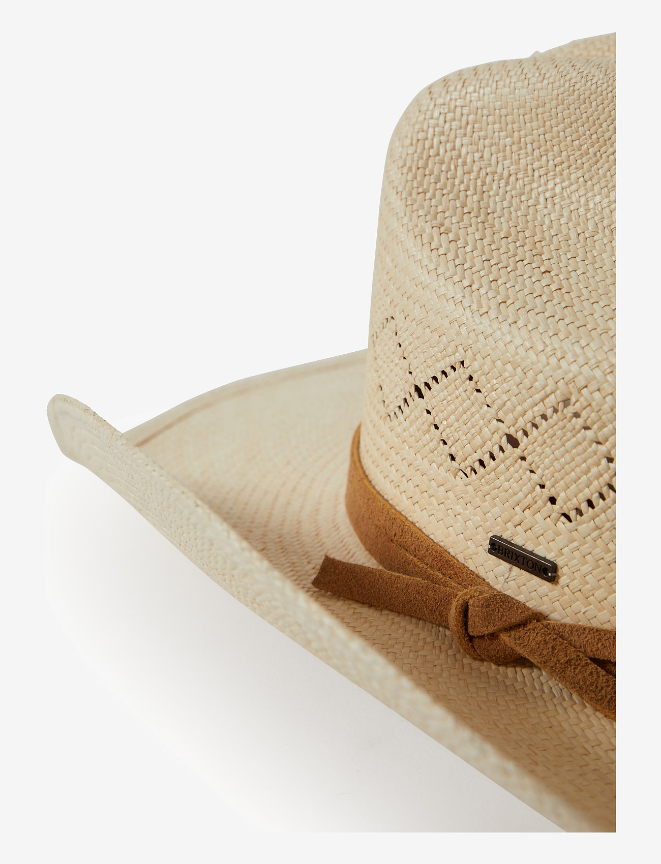 Brixton - Laredo Panama Straw Cowboy Hat - huer & handsker - catalina sand - 3