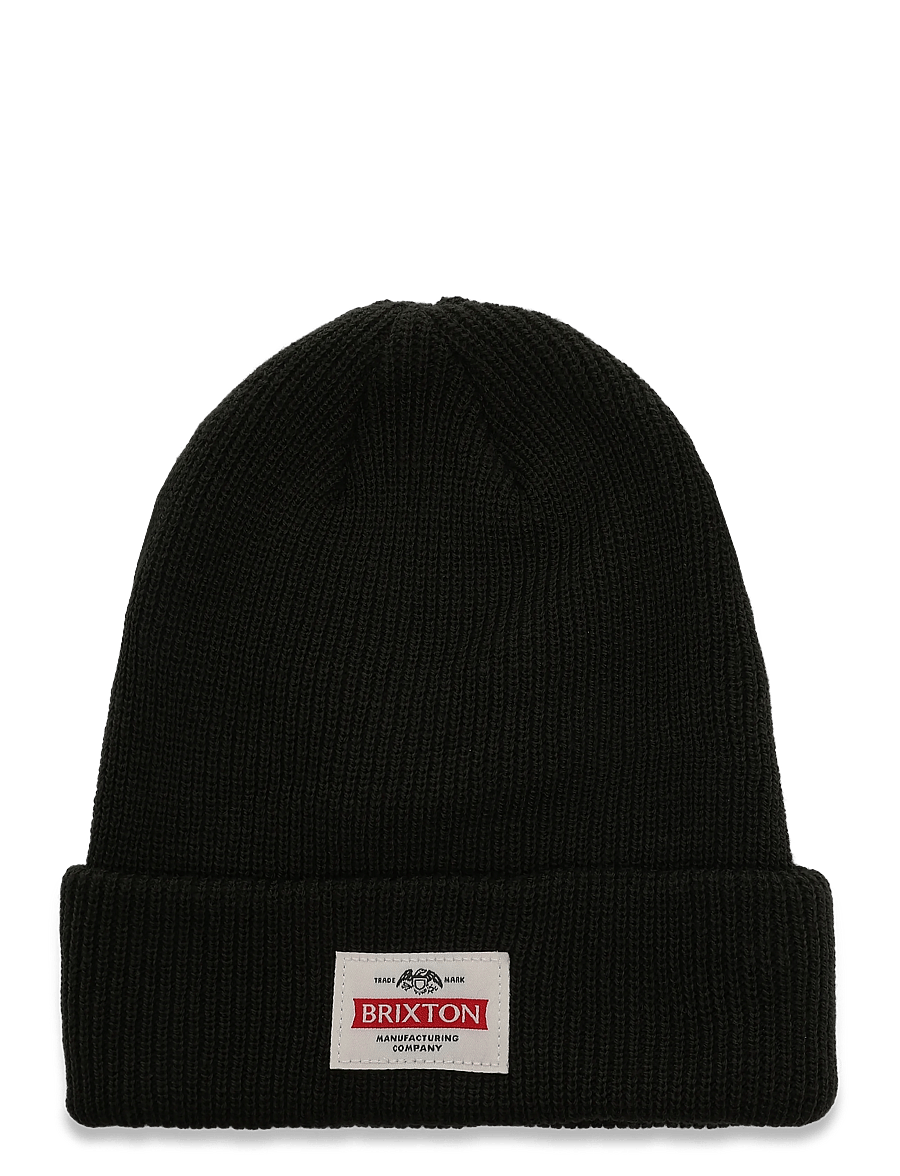 Brixton - Trademark Beanie - kootud mütsid - dark olive - 0