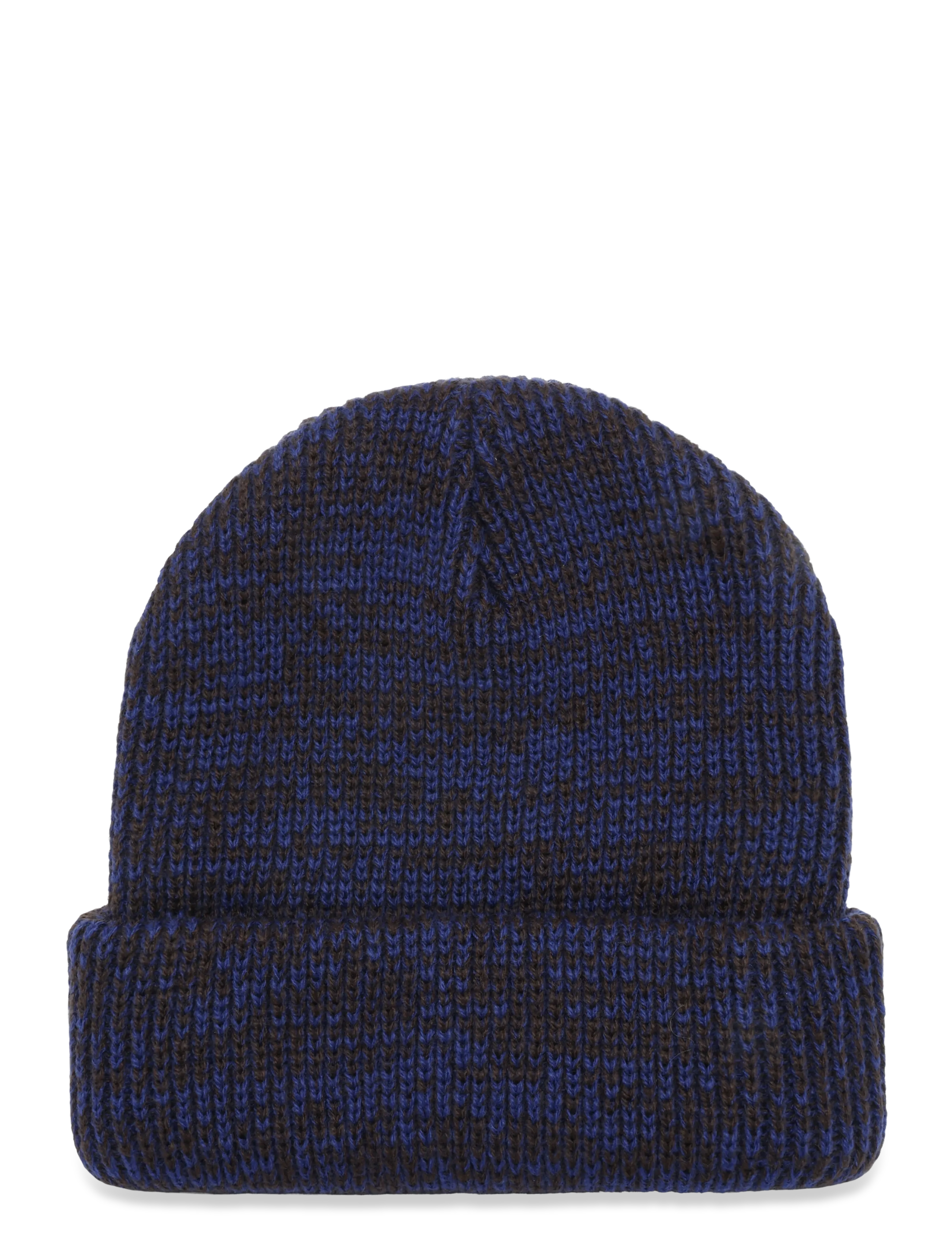 Brixton - Chunky Heist Beanie - kootud mütsid - marled navy/caramel - 1