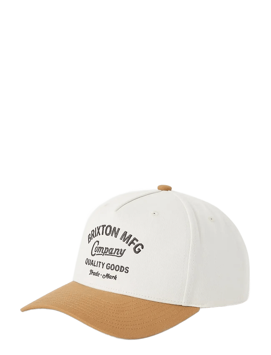 Brixton - Stratton Snapback - nokamütsid - off white/caramel - 0