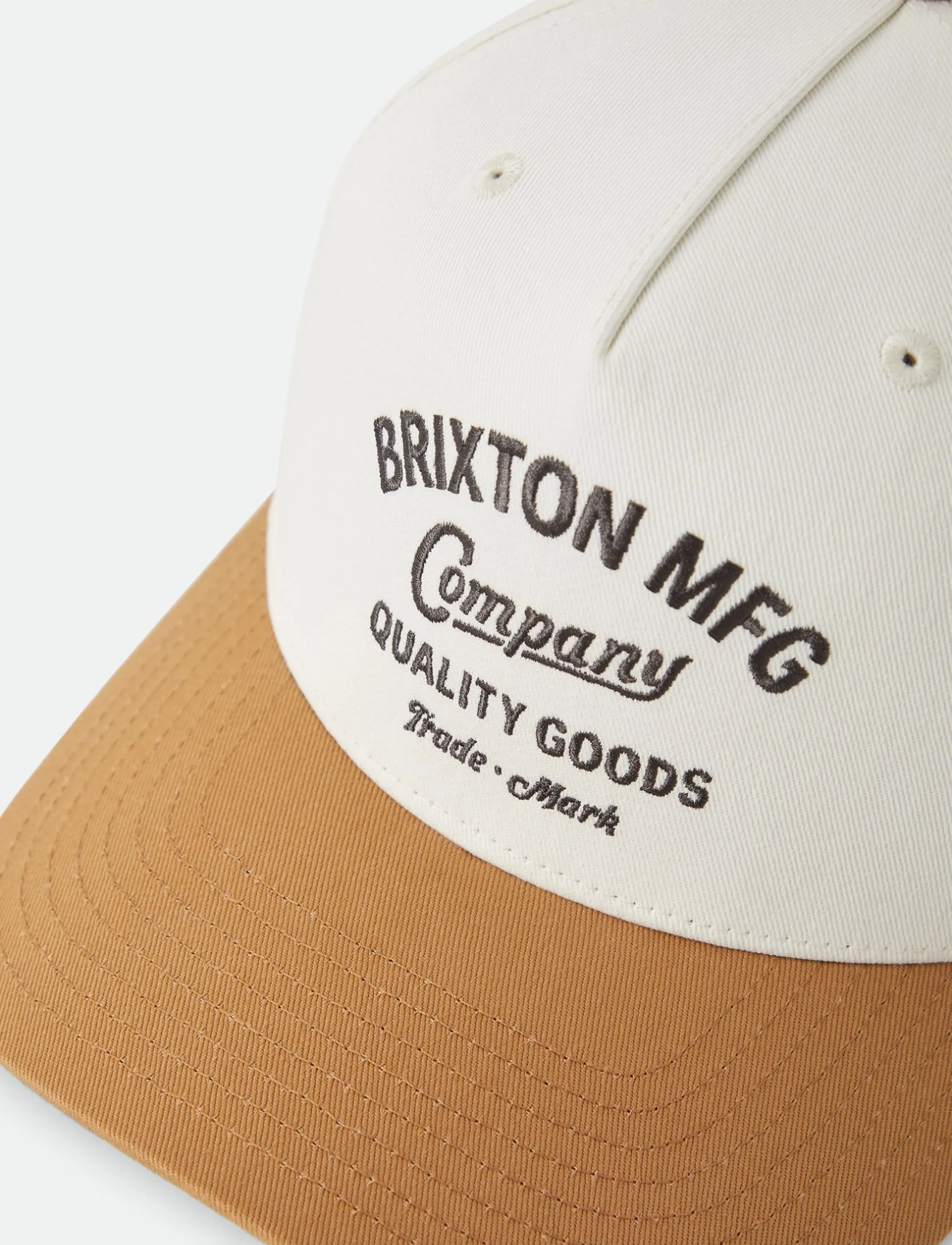 Brixton - Stratton Snapback - nokamütsid - off white/caramel - 2