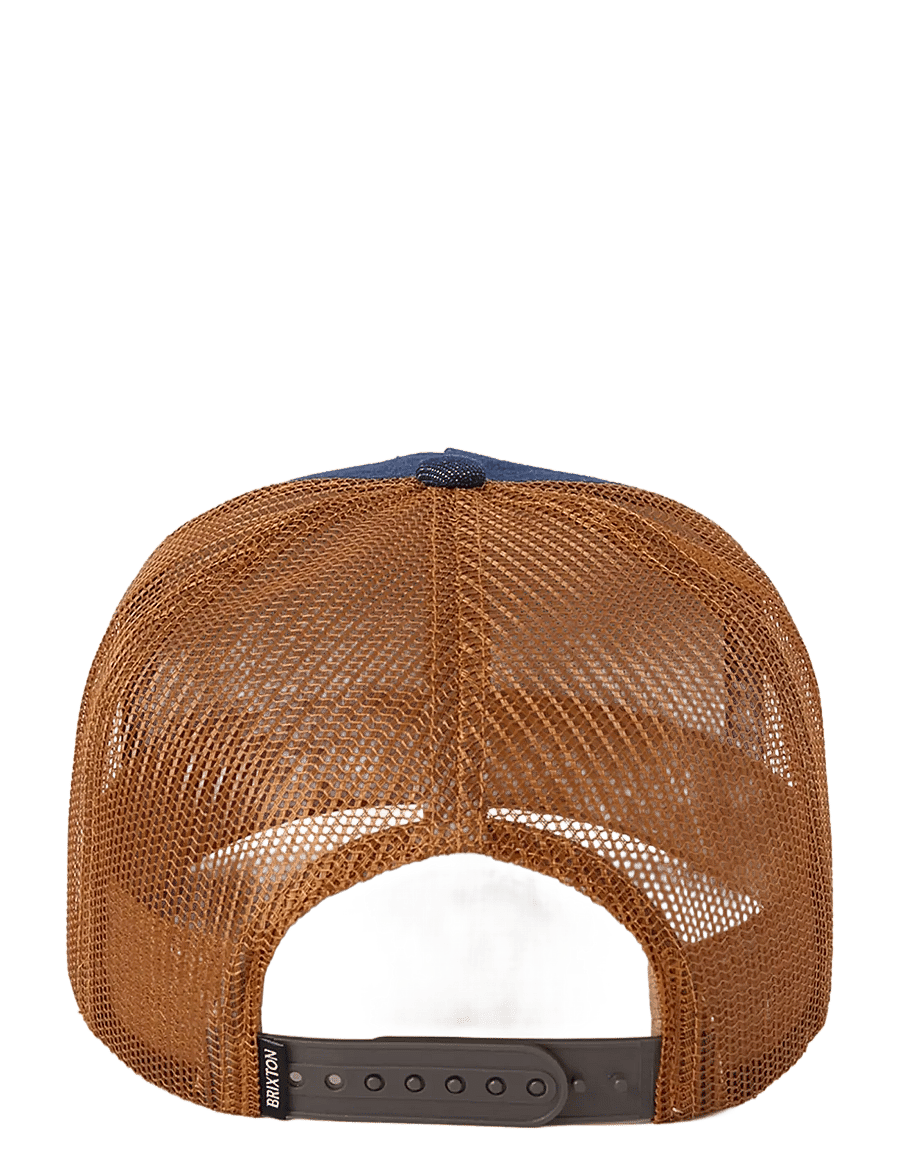 Brixton - Reeves Trucker Hat - kasketter - washed denim/caramel - 1