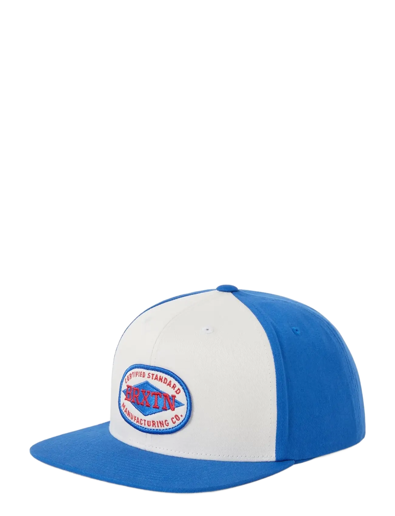 Brixton Meyers Snapback - Looks for less - OFF WHITE/ELECTRIC INDIGO / blue
