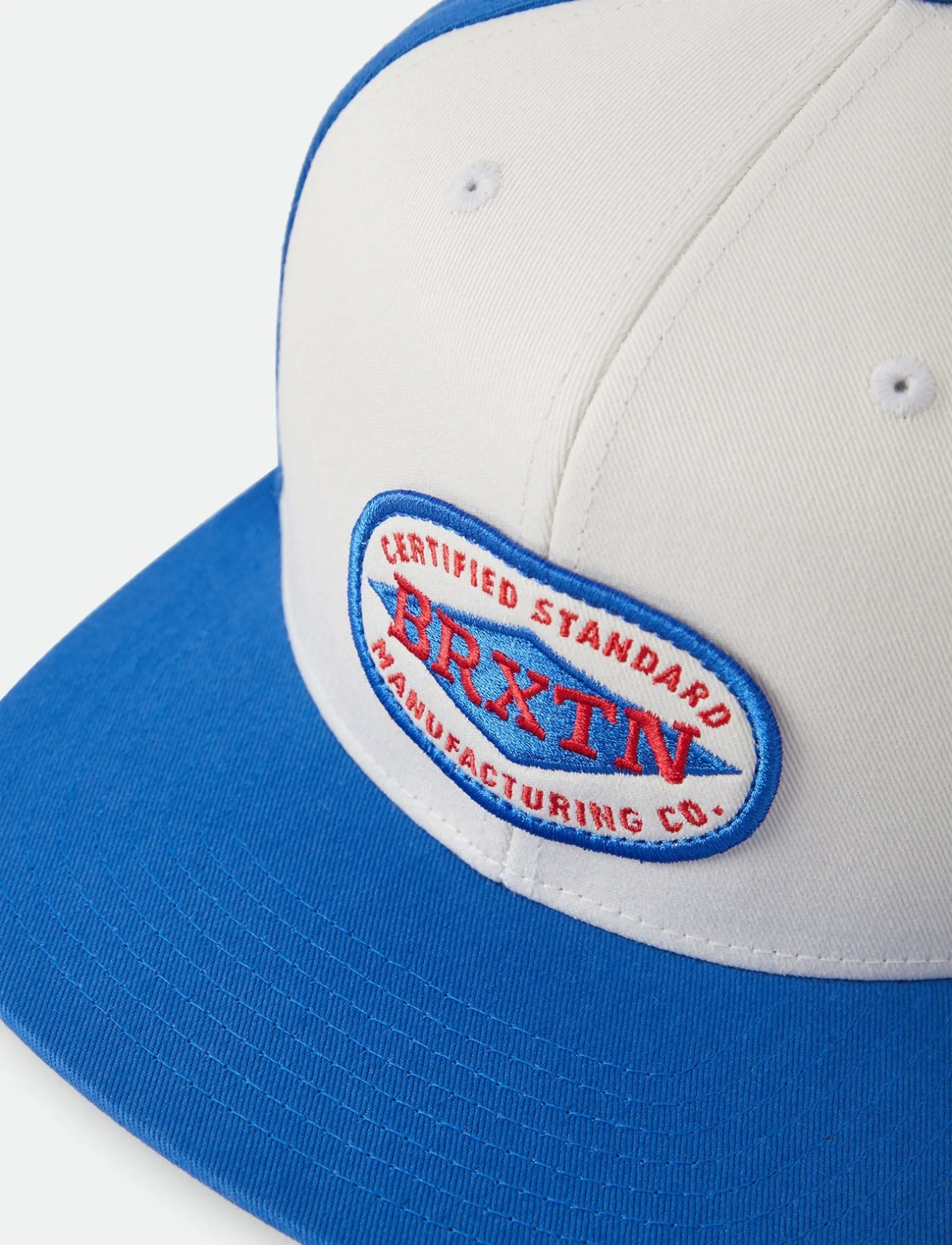 Brixton - Meyers Snapback - kasketter - off white/electric indigo - 2