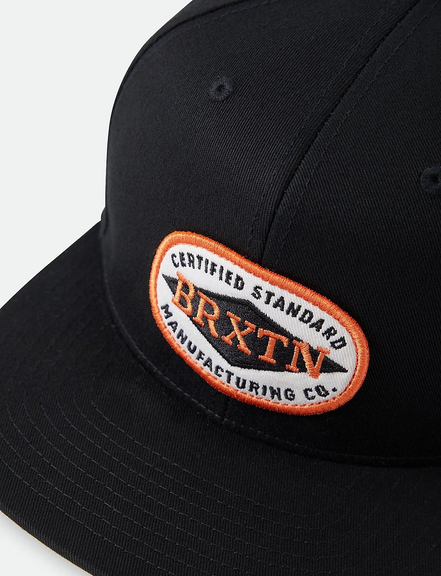 Brixton - Meyers Snapback - kepsar - black - 2