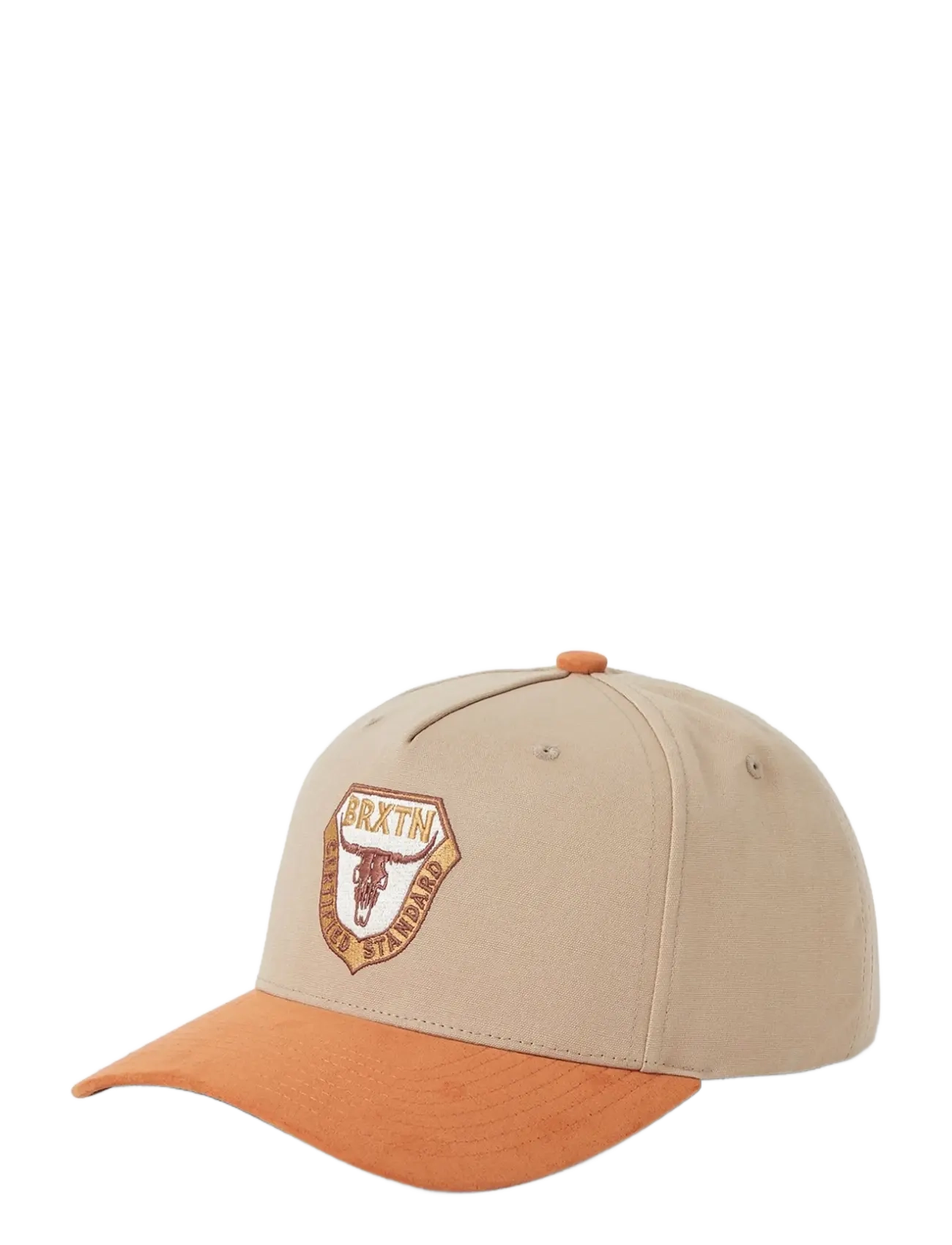 Brixton Fraser Snapback - Looks for less - OLIVE STONE / beige