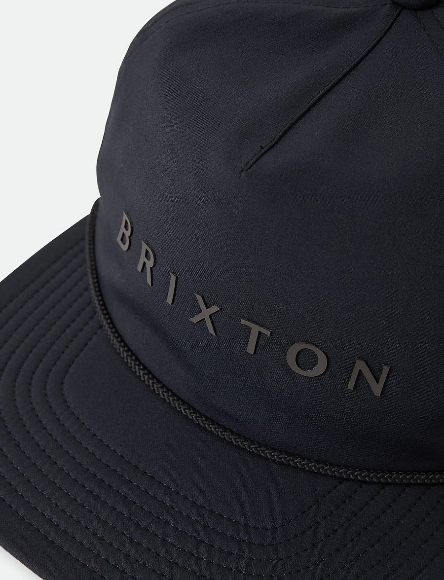 Brixton - Alpha Journey Adj Hat - kasketter - black - 2