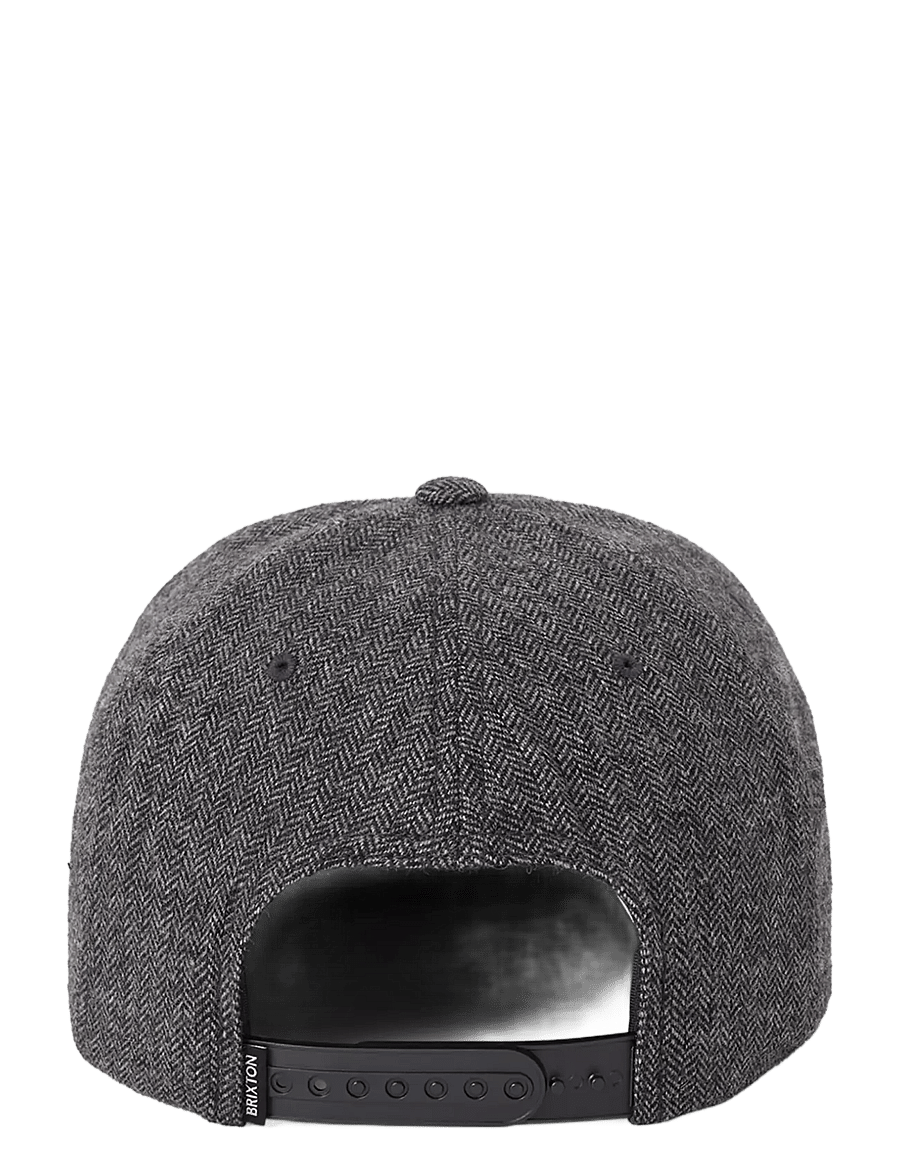 Brixton - Dyson Snapback - kasketter - black herringbone - 1