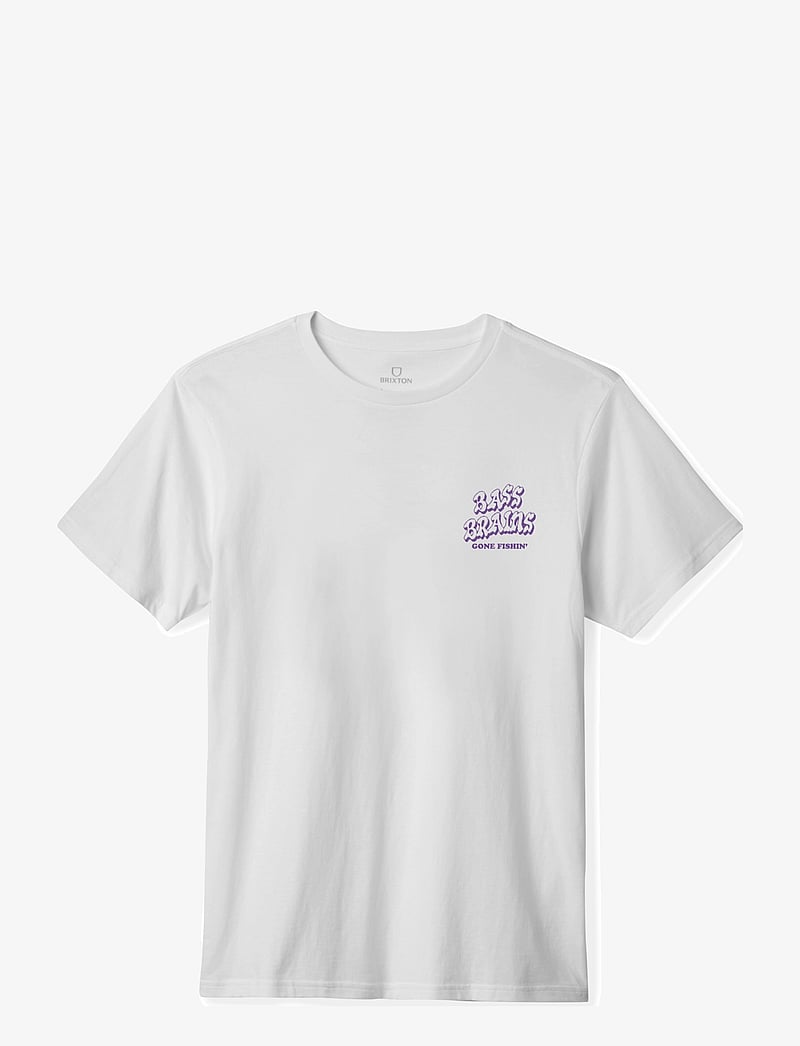 Brixton - Bass Brains Gf S/S Stt - short-sleeved t-shirts - sustained grey - 0