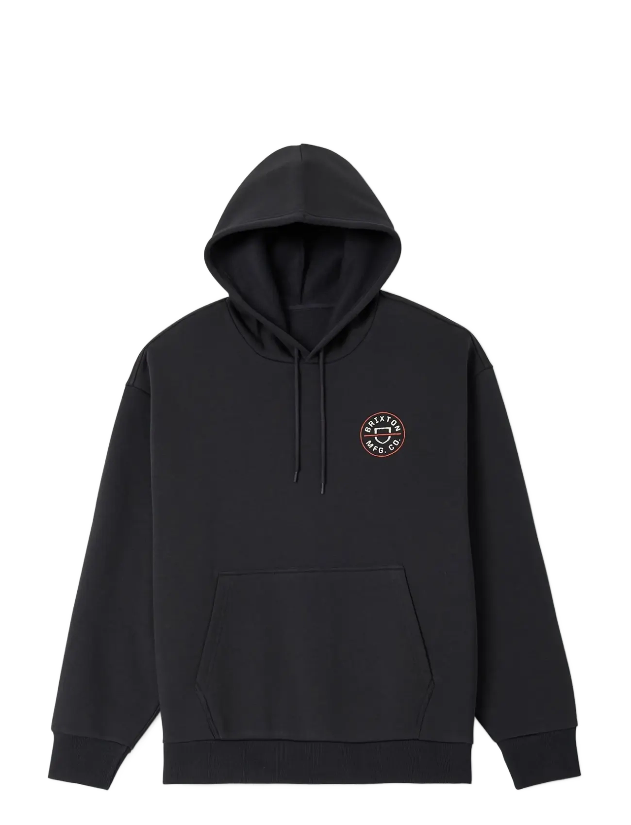 Brixton Crest Ii Hood - Riided - BLACK / black