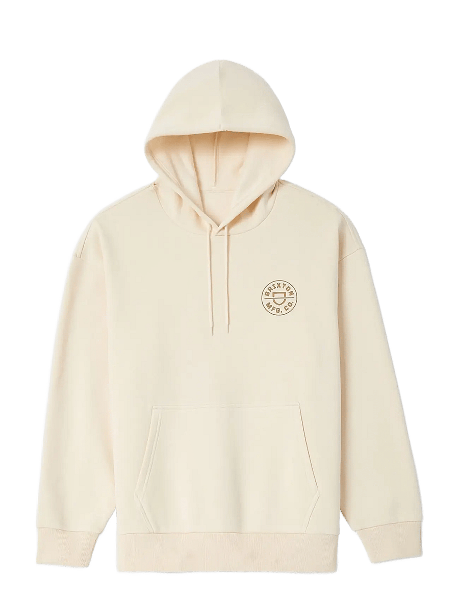 Brixton - Crest Ii Hood - teddy-pusad - whitecap - 0