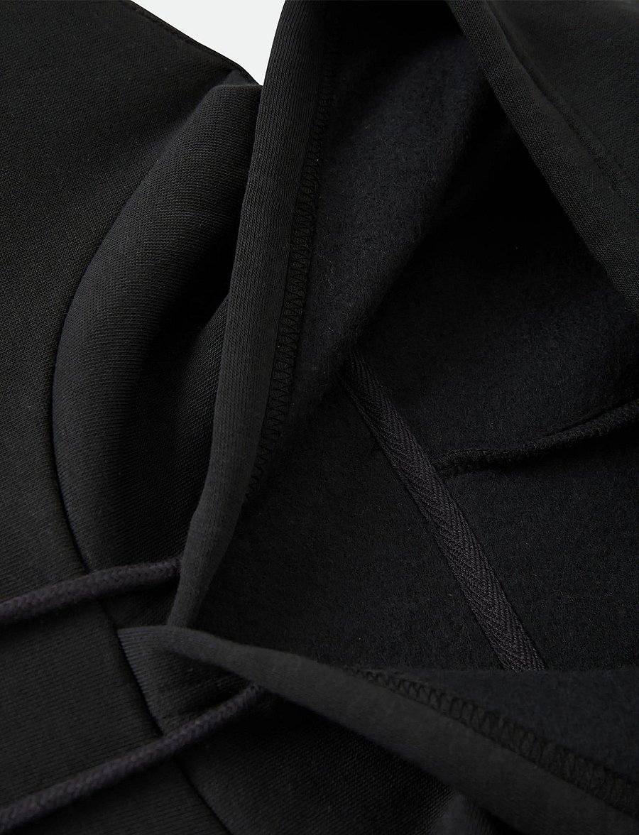 Brixton - Ewing Hood - teddy sweaters - black - 2