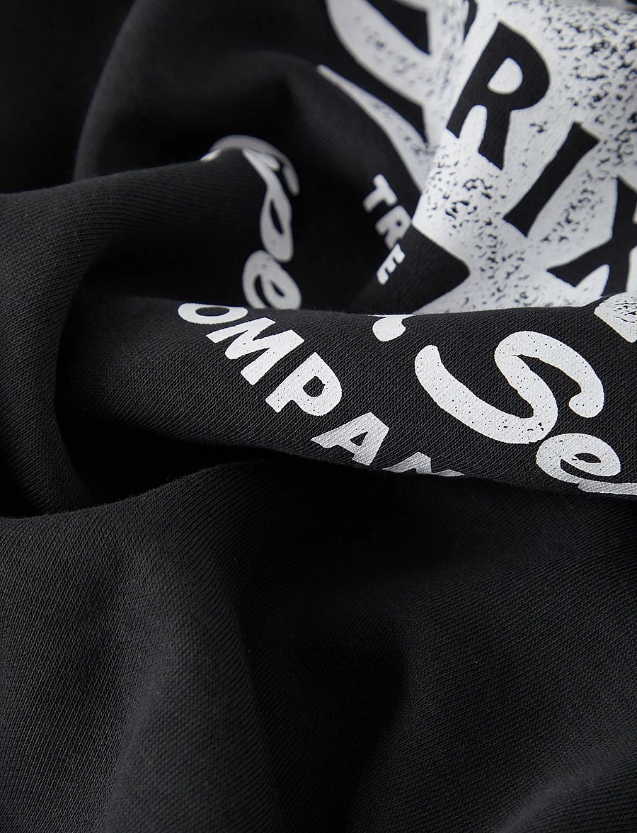 Brixton - Ewing Hood - teddy sweaters - black - 4