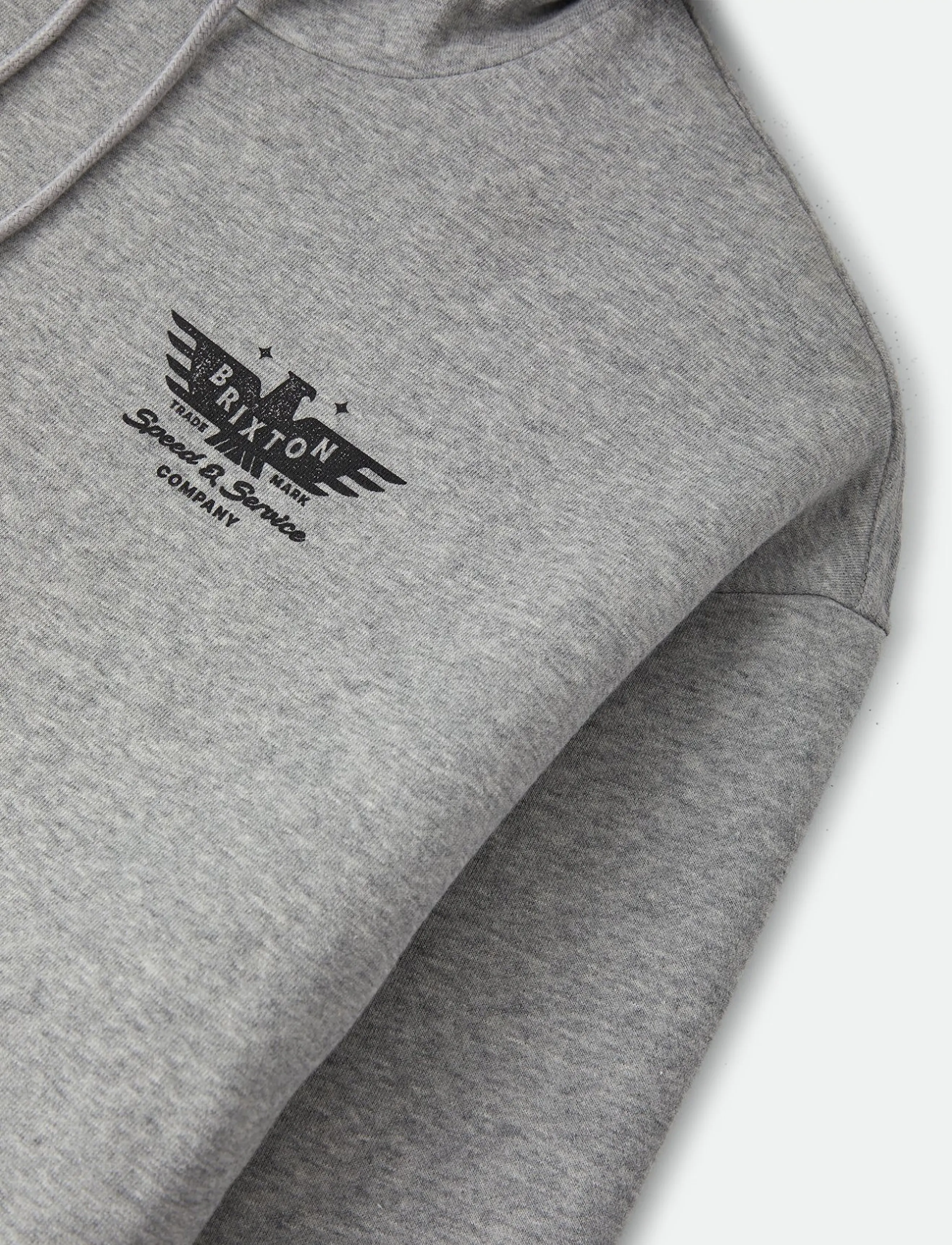 Brixton - Ewing Hood - heather grey - 3