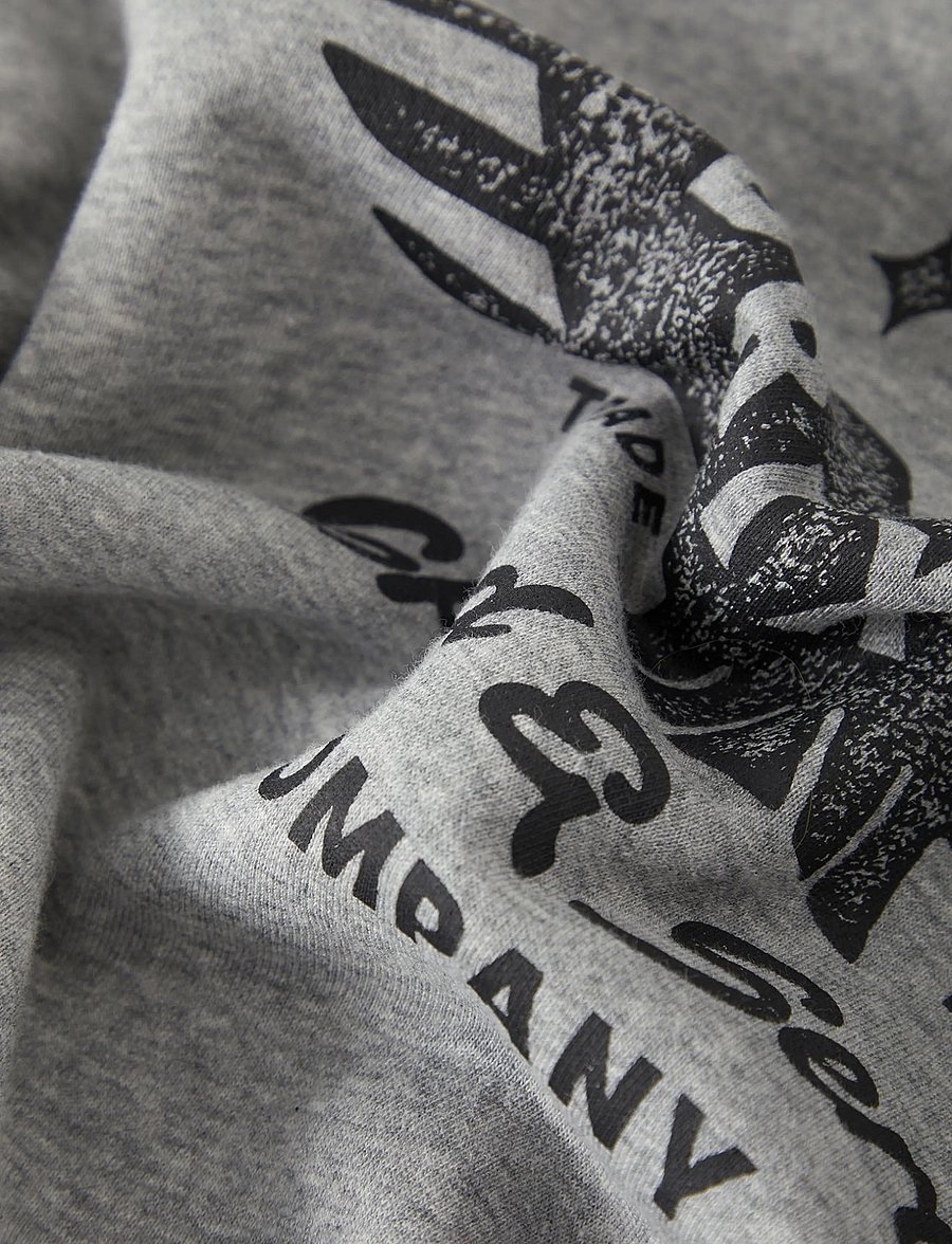 Brixton - Ewing Hood - teddy-pusad - heather grey - 4