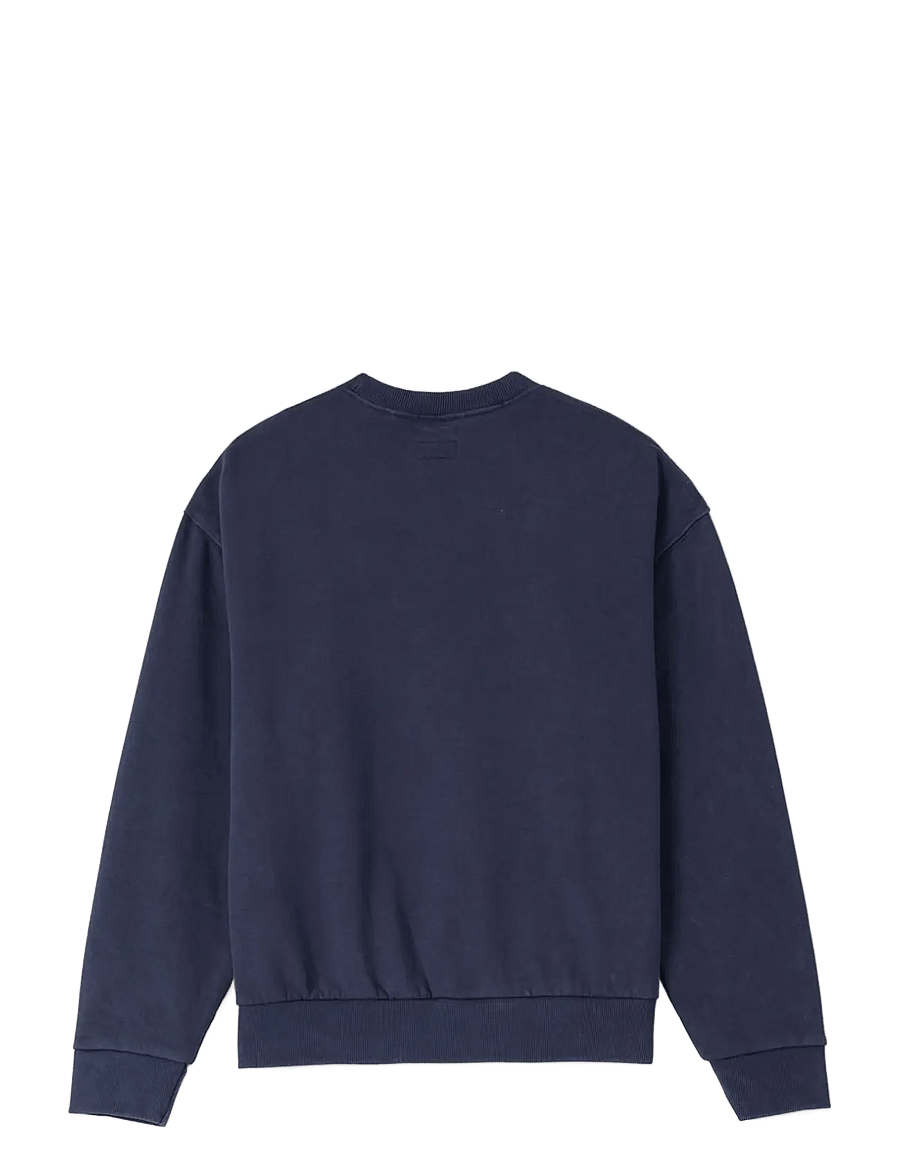 Brixton - Brixton Baseline Crew Fleece - sweatshirts - washed navy vintage wash - 1