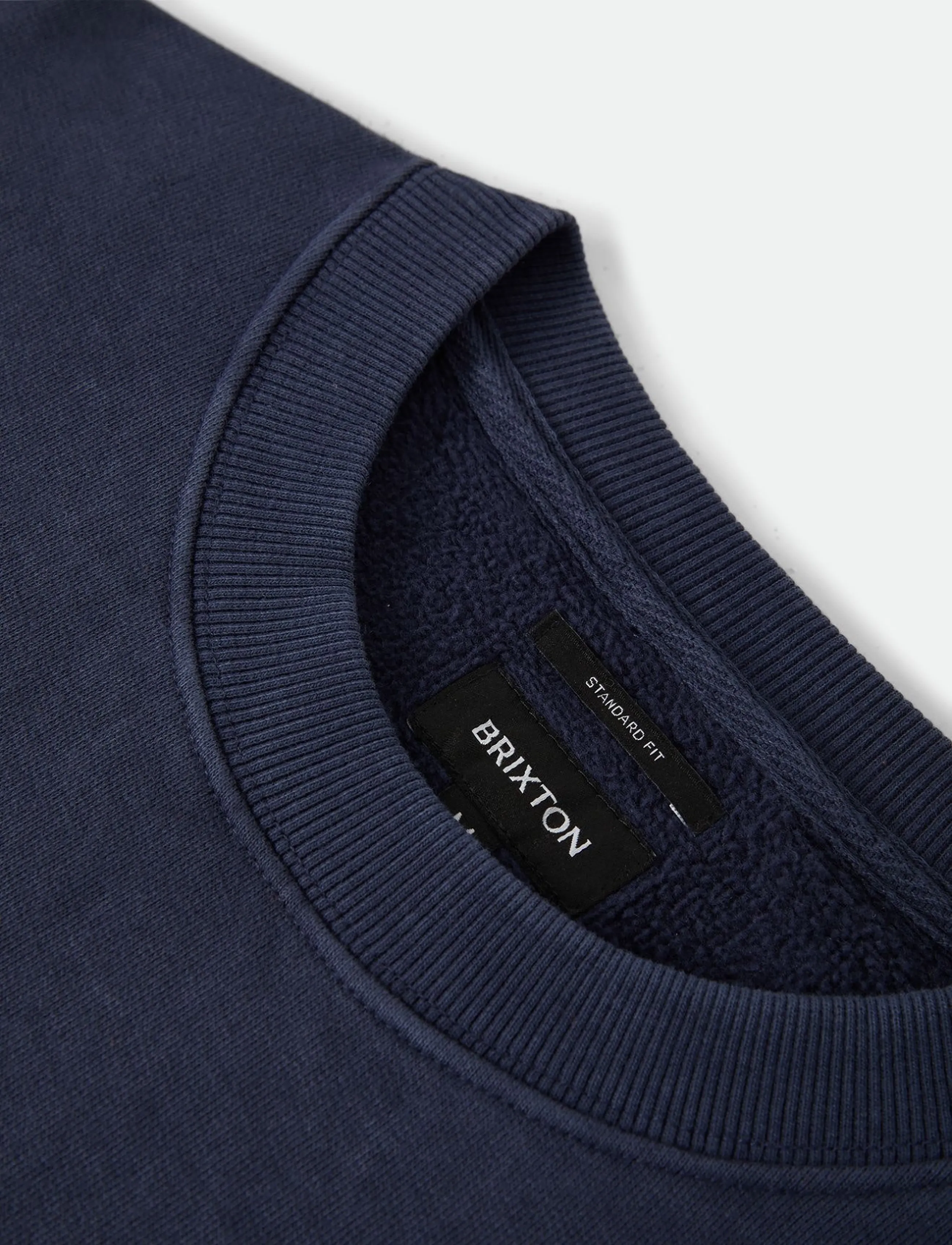 Brixton - Brixton Baseline Crew Fleece - sweatshirts - washed navy vintage wash - 2