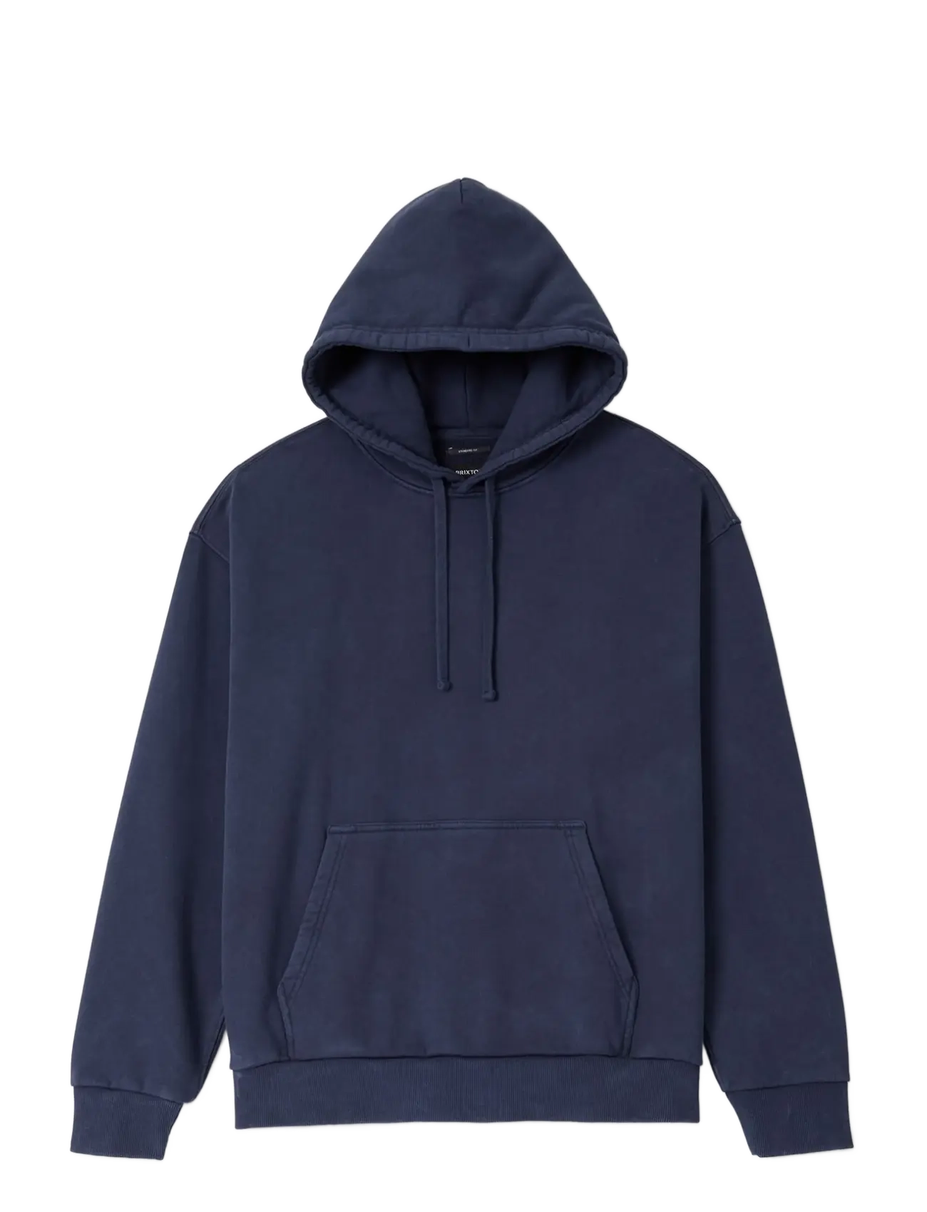 Brixton Brixton Baseline Hood Fleece - Hoodies - WASHED NAVY VINTAGE WASH / navy
