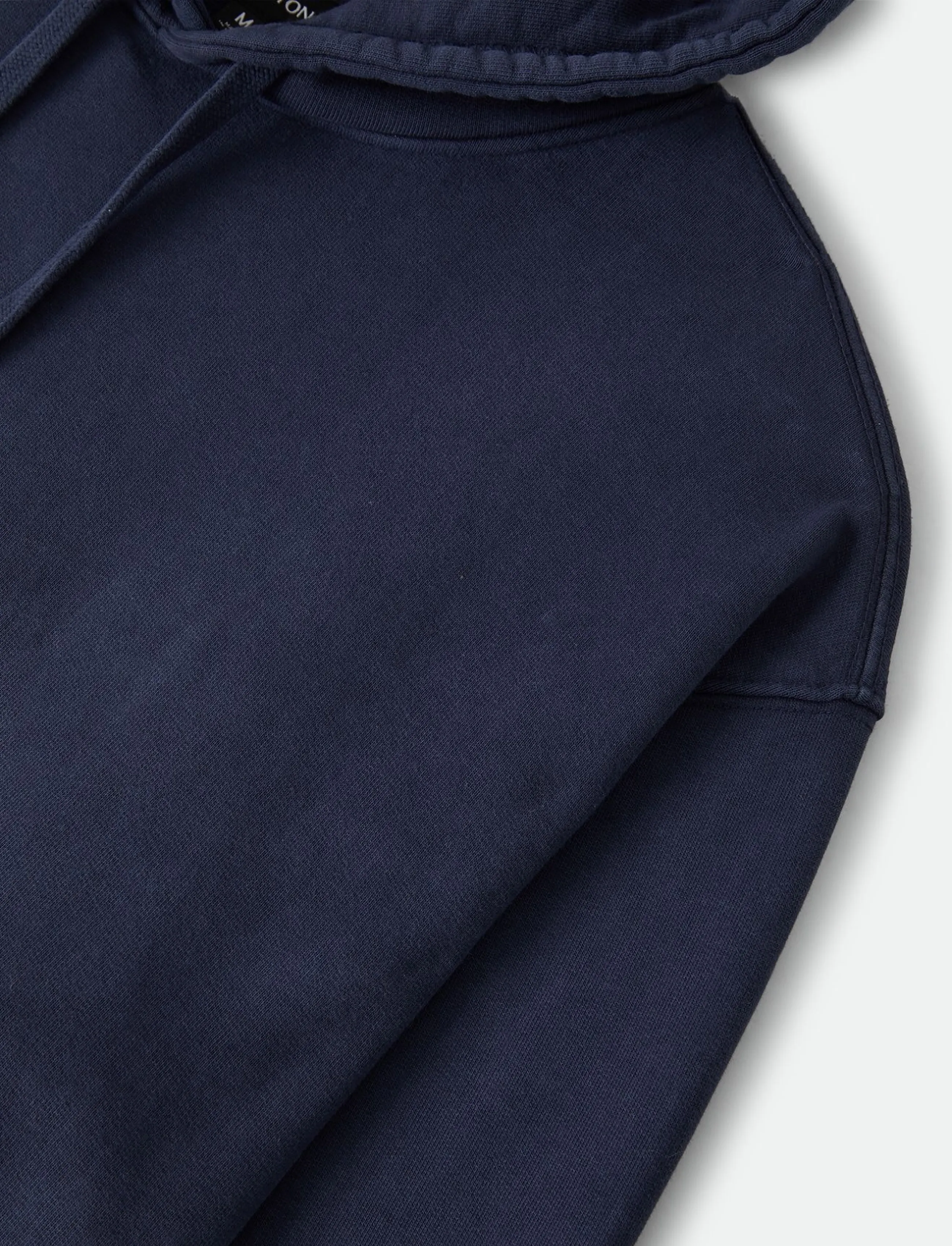 Brixton - Brixton Baseline Hood Fleece - hoodies - washed navy vintage wash - 2