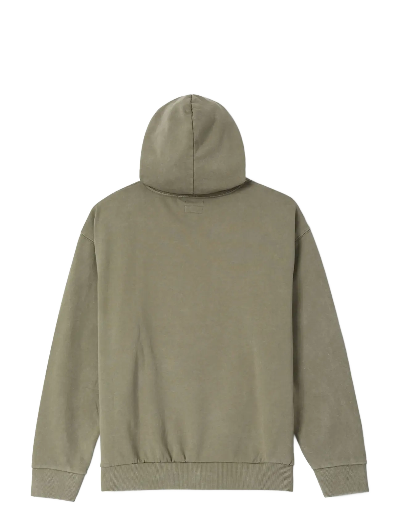 Brixton - Brixton Baseline Hood Fleece - hoodies - olive surplus vintage wash - 1