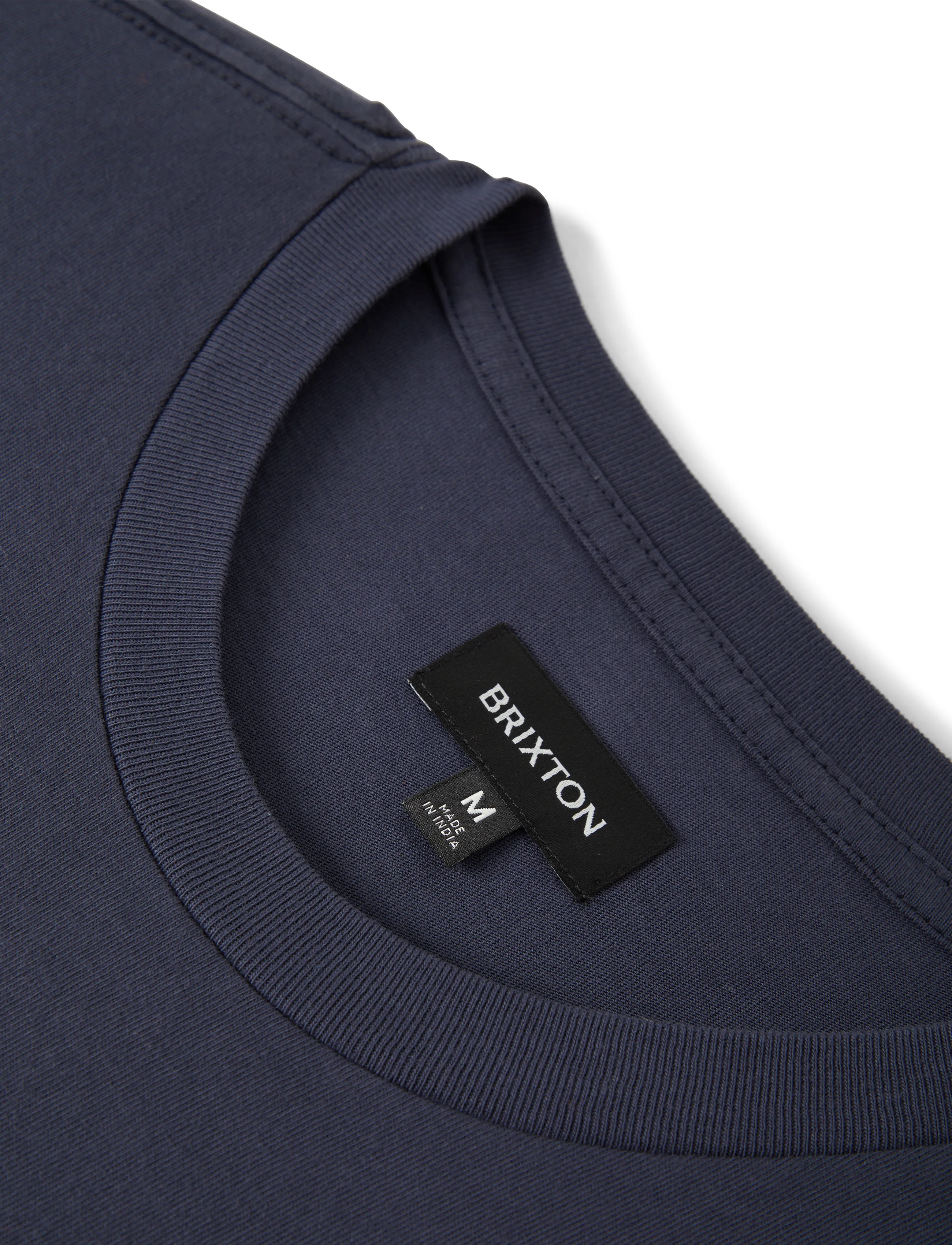 Brixton - Brixton Baseline Pocket Tee - kortærmede t-shirts - washed navy vintage wash - 2