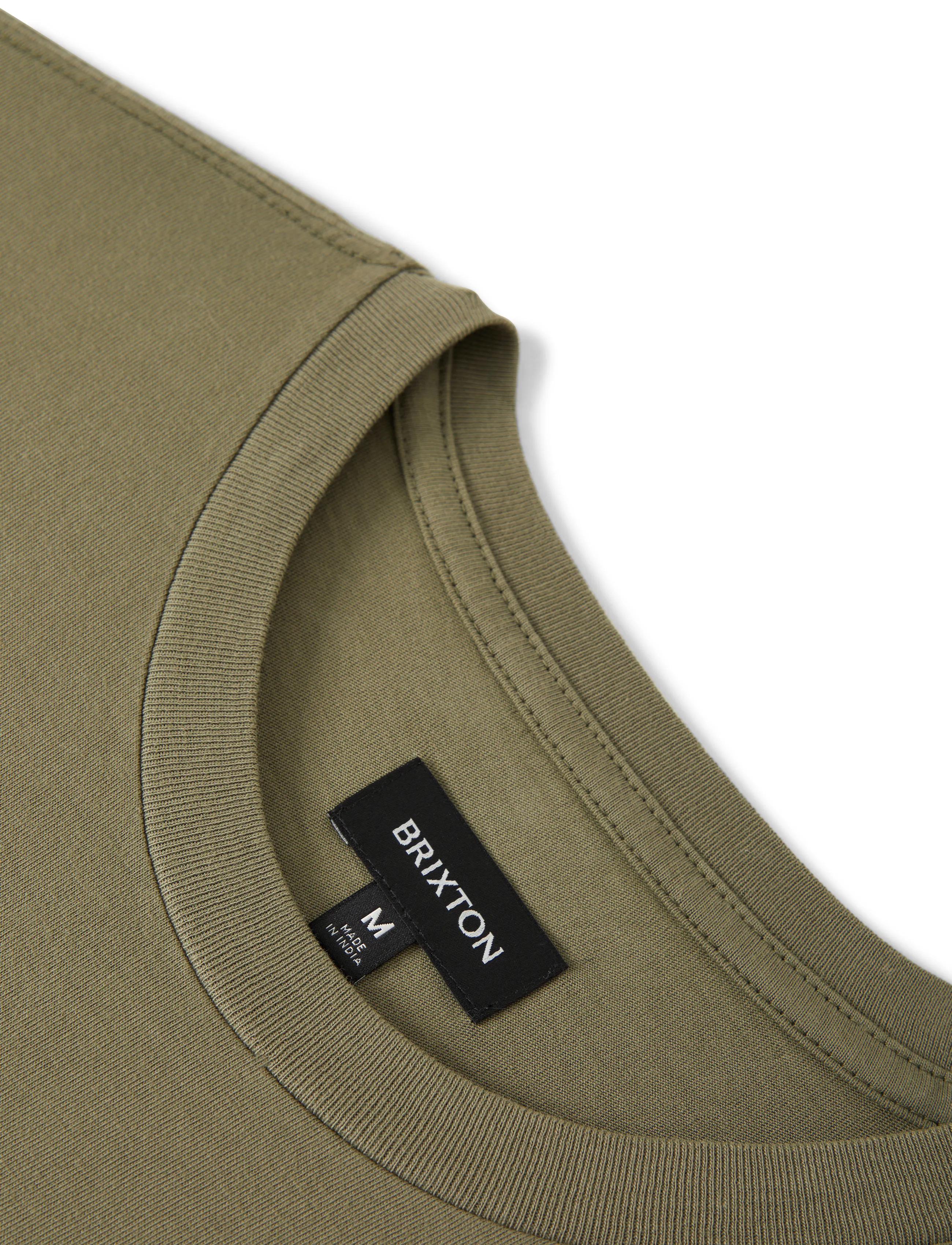 Brixton - Brixton Baseline Pocket Tee - kortærmede t-shirts - olive surplus vintage wash - 3