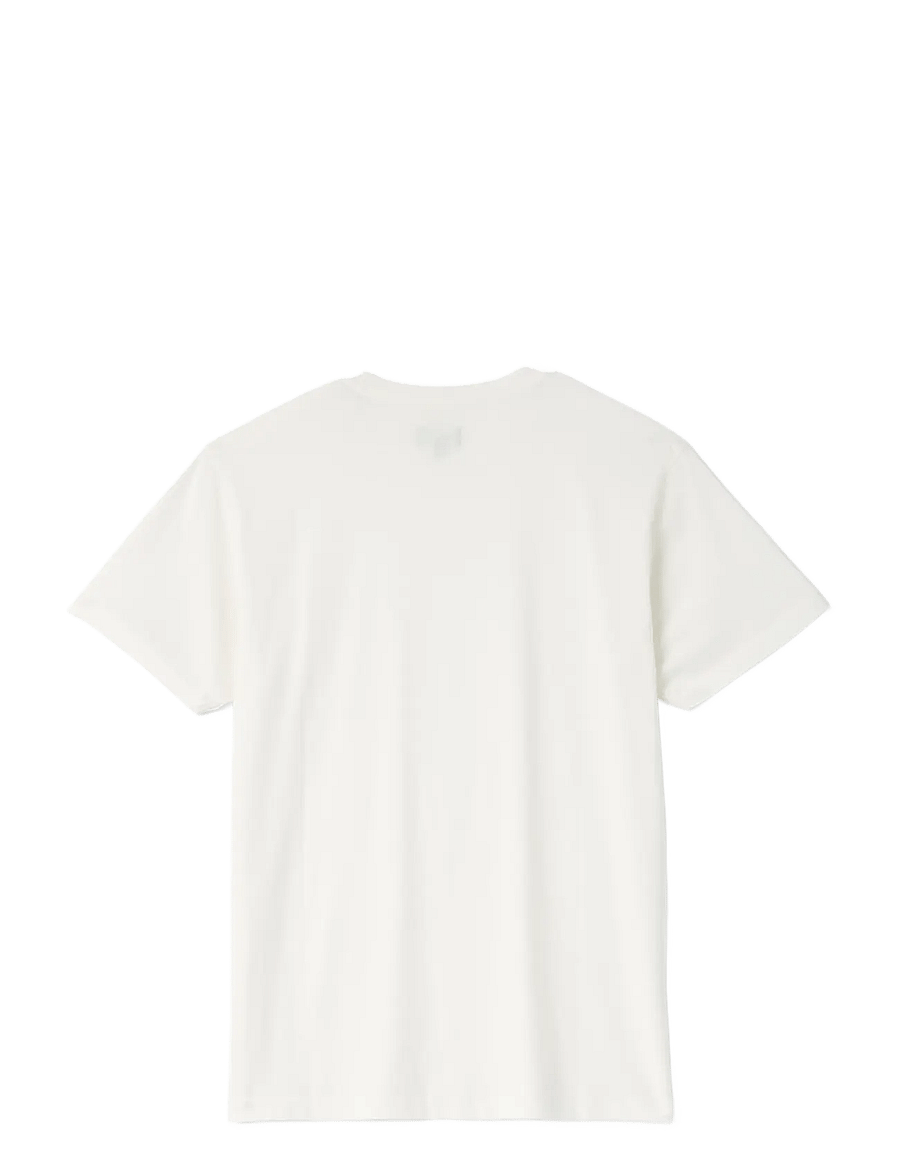 Brixton - Brixton Baseline Pocket Tee - kortærmede t-shirts - off white vintage wash - 1