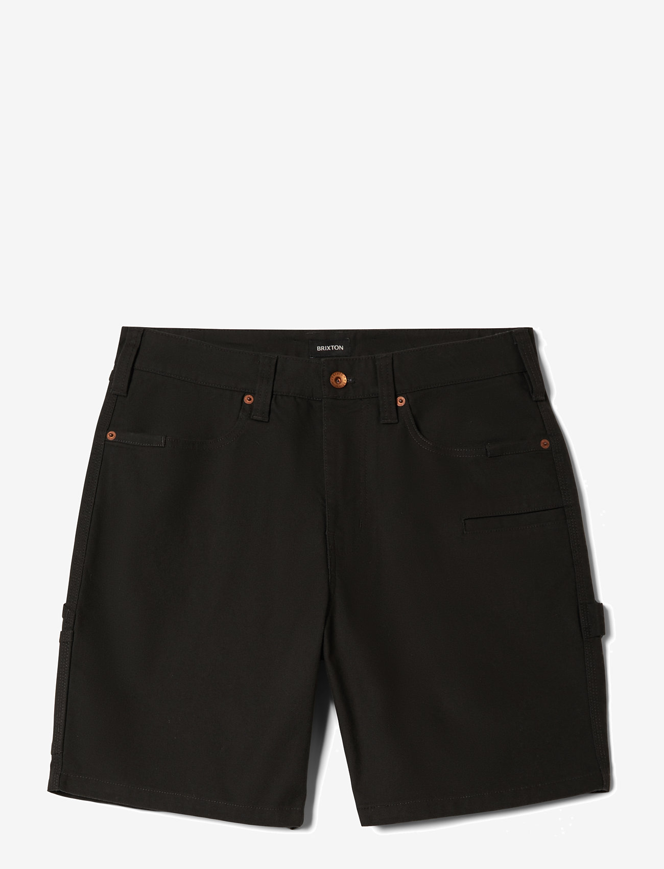 Brixton - Builders Carpenter Baggy Short - herren - washed black - 0