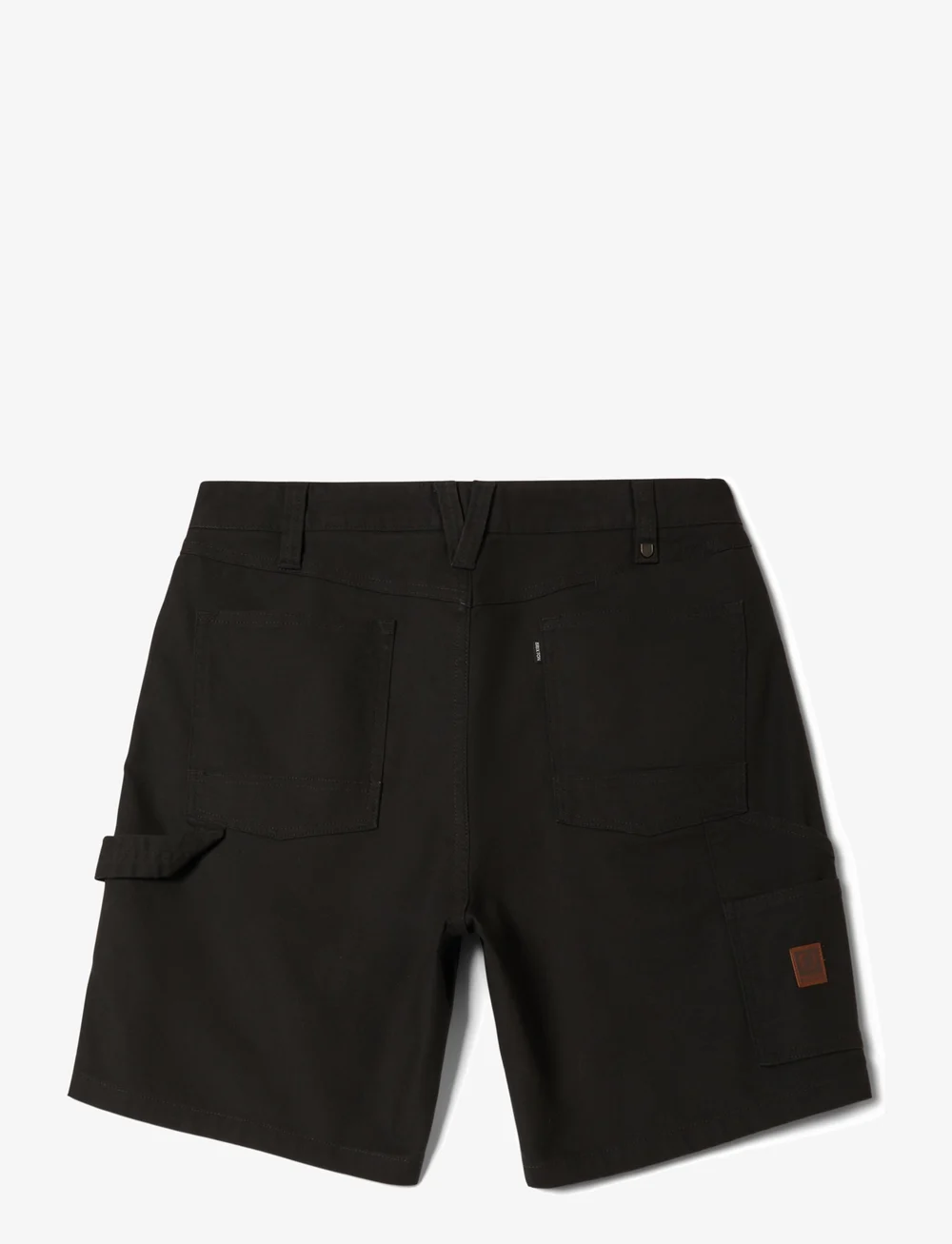 Brixton - Builders Carpenter Baggy Short - cargo stila šorti - washed black - 2