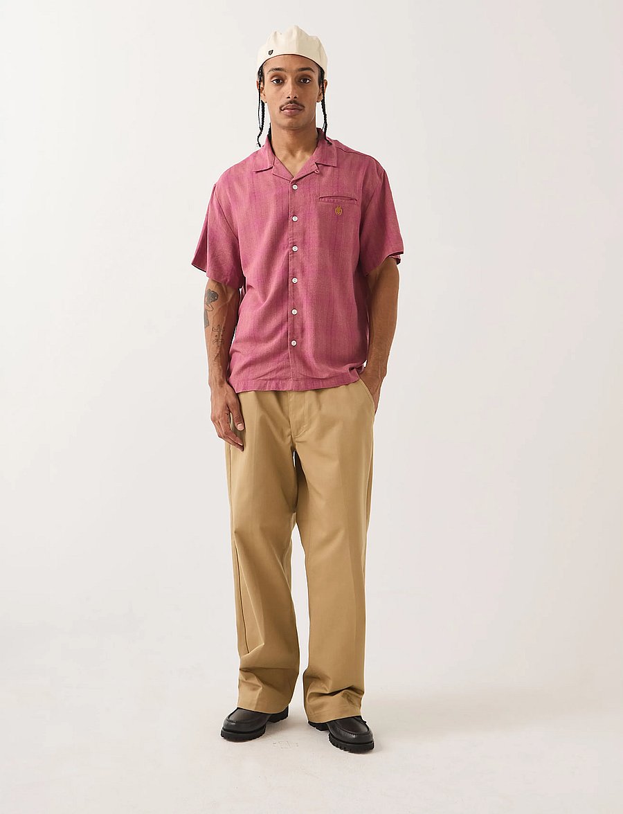 Brixton - Trademark Chino - freizeithosen - british khaki - 0