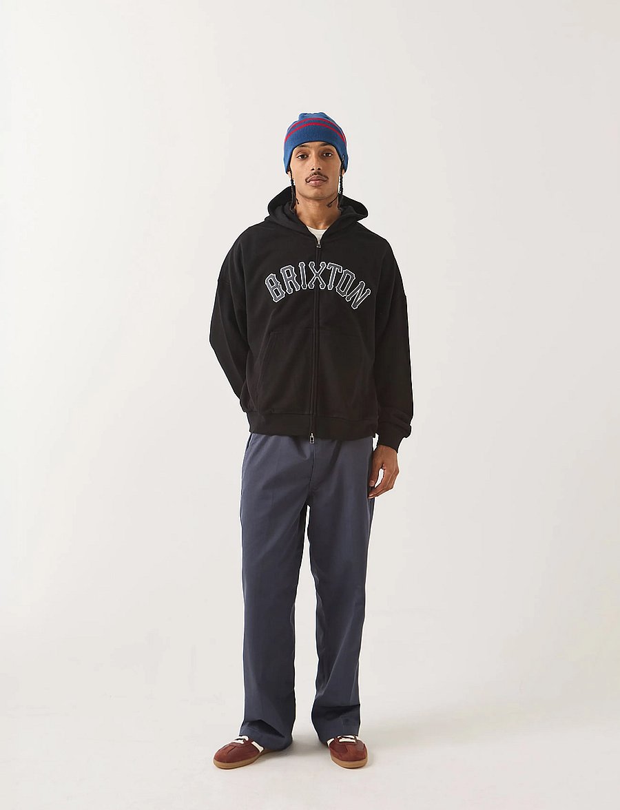Brixton - Trademark Chino - freizeithosen - washed navy - 0