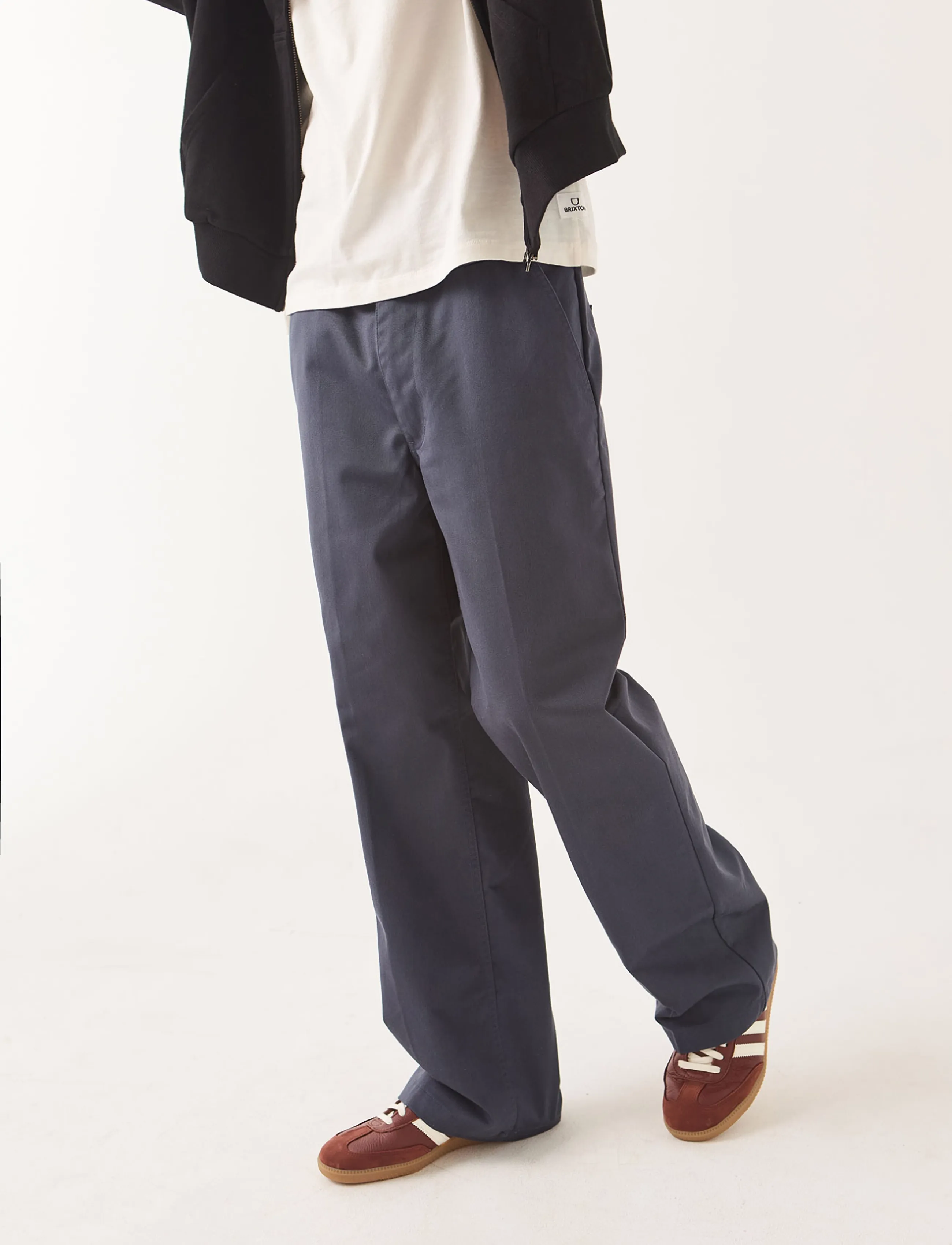 Brixton - Trademark Chino - washed navy - 3