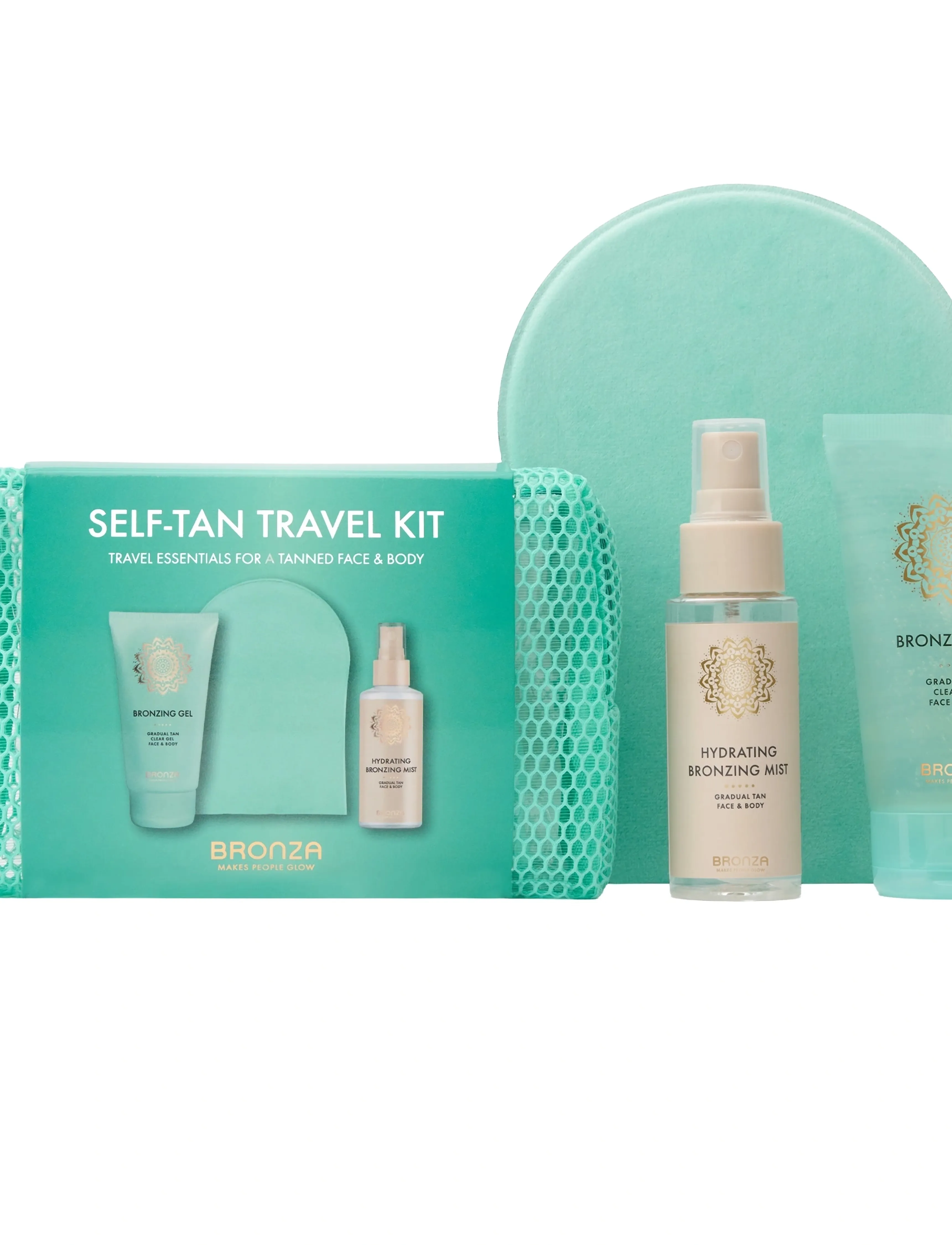Bronza - Self-tan Travel Kit - solprodukter - no color - 1