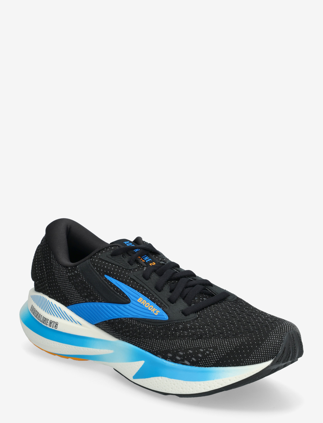 Brooks - Adrenaline GTS 24 - løbesko - black/ebony/cloissonne - 0