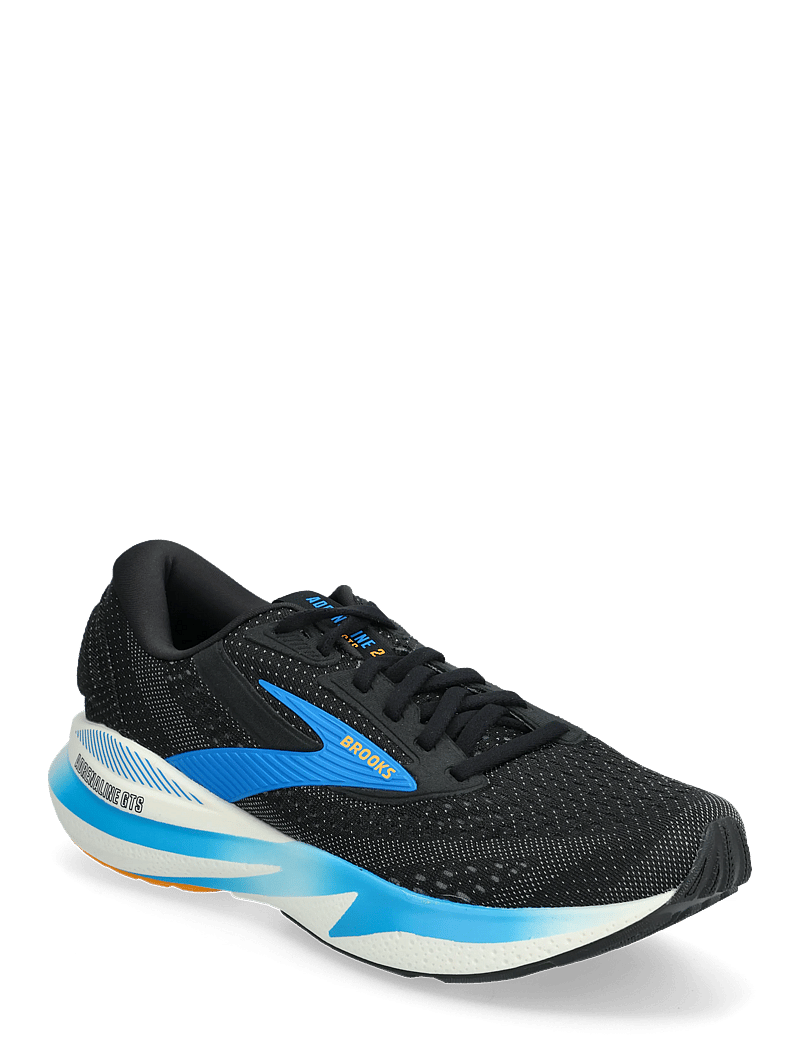 Brooks - Adrenaline GTS 24 - løbesko - black/ebony/cloissonne - 0