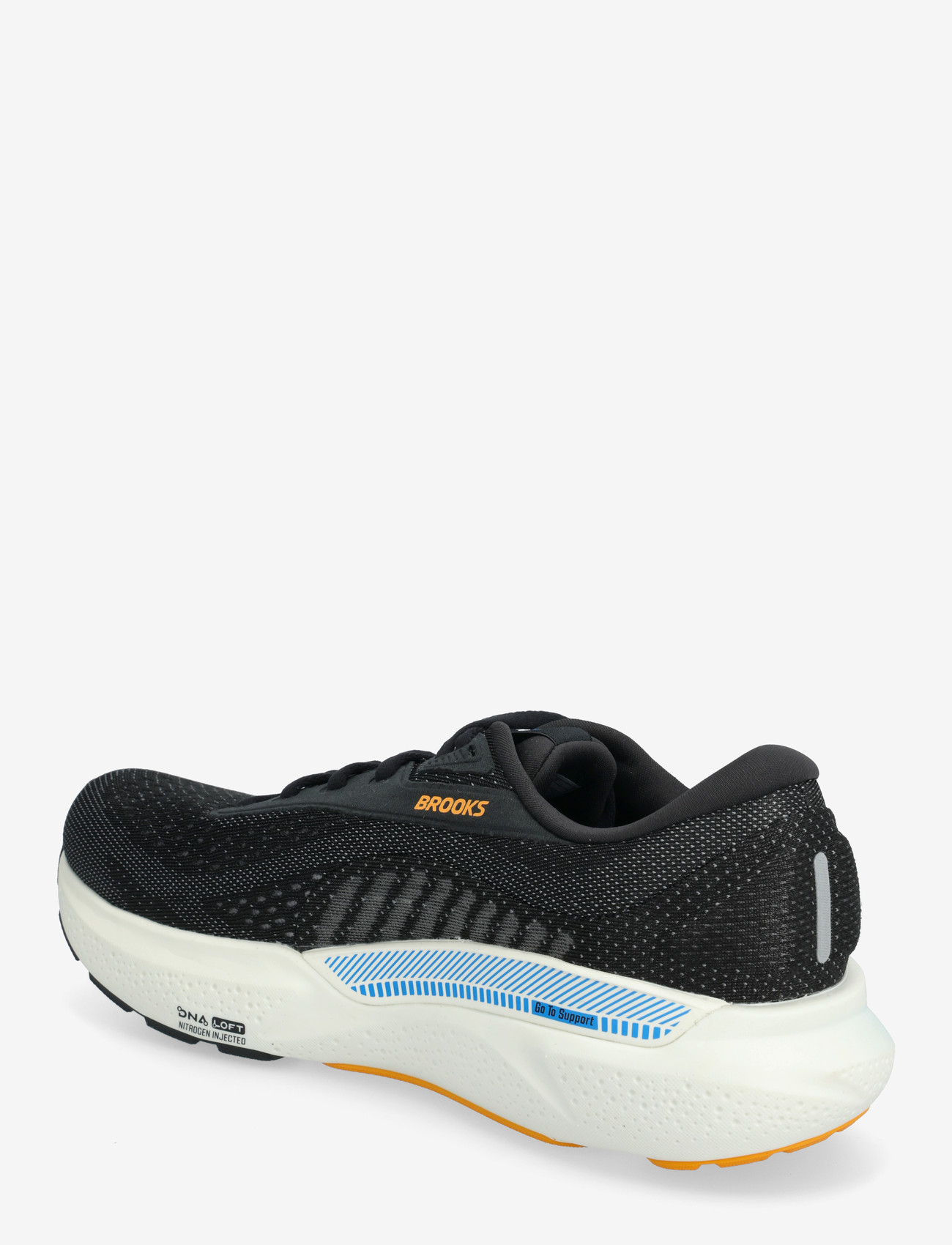 Brooks - Adrenaline GTS 24 - løbesko - black/ebony/cloissonne - 2