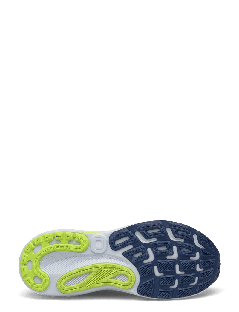 Brooks - Adrenaline GTS 24 - løbesko - navy peony/black/acid lime - 4